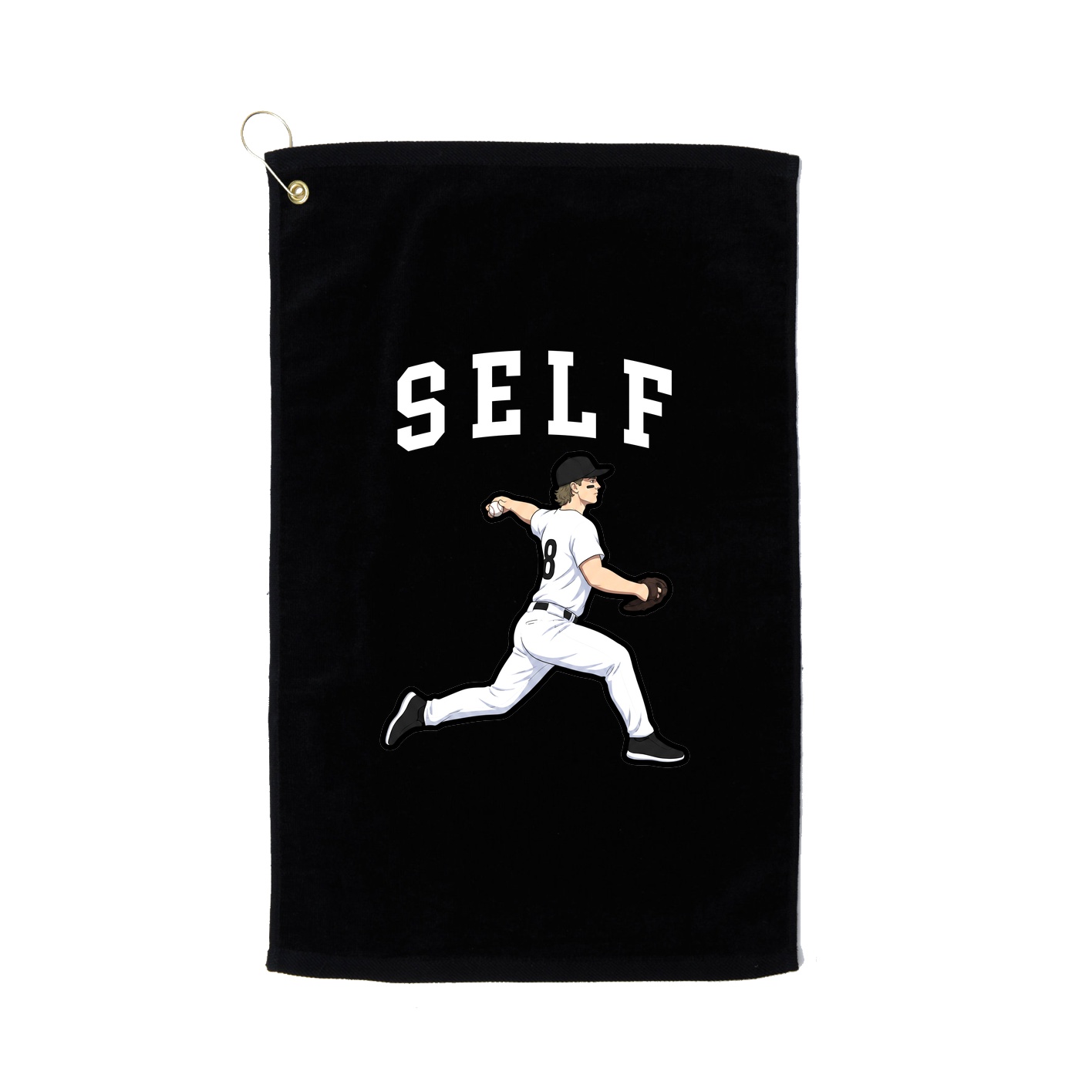 Golf Towel — Shirsey in Black