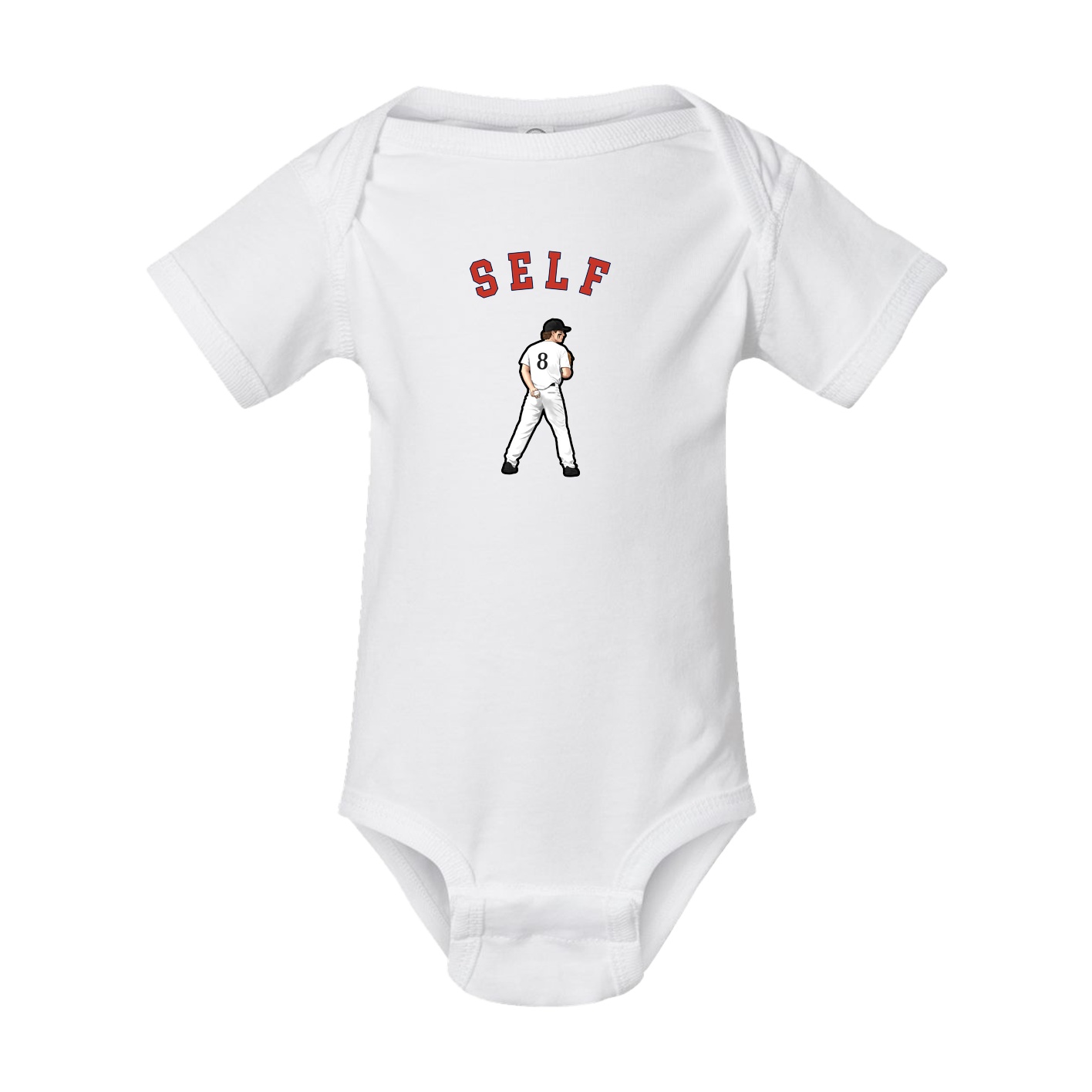 Baby Onesie — Shirsey Arch in White