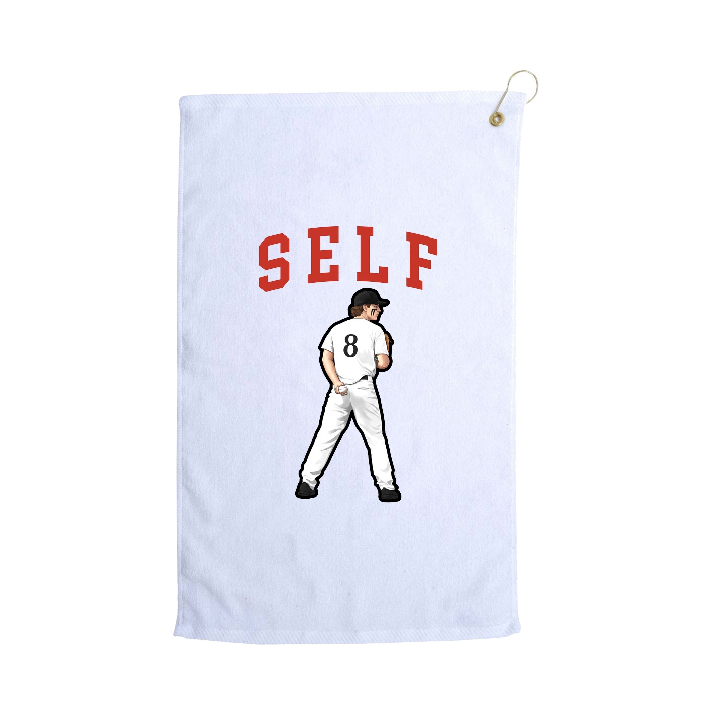 Golf Towel — Shirsey in White