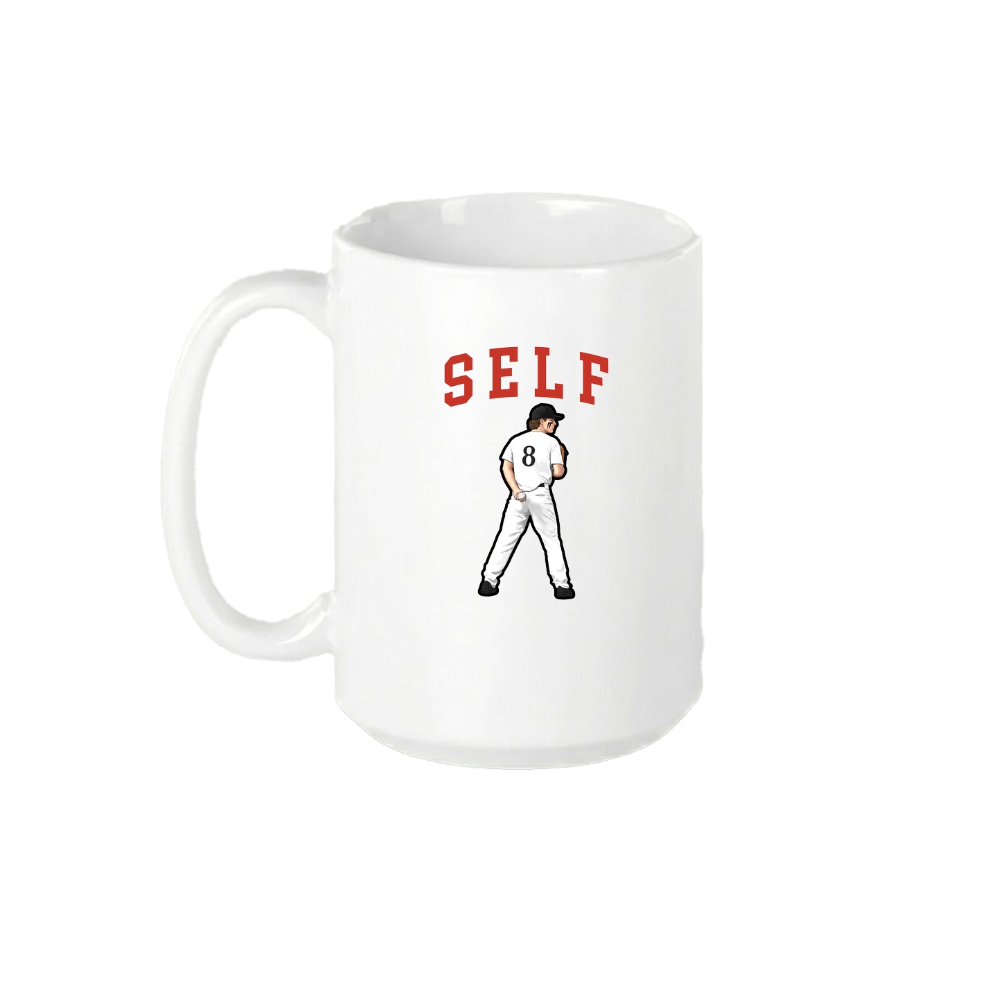 15oz Coffee Mug — Shirsey in White