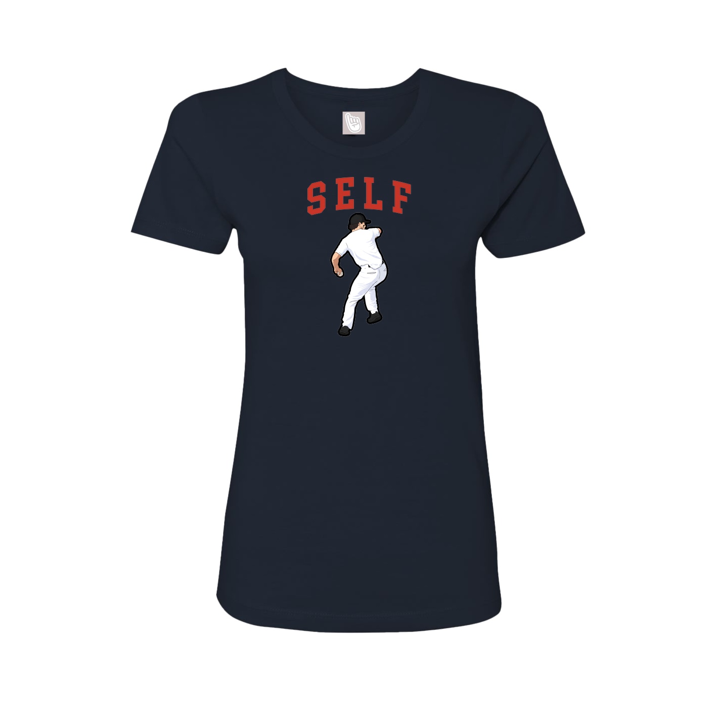 Fitted Women's Tee — Shirsey in Navy