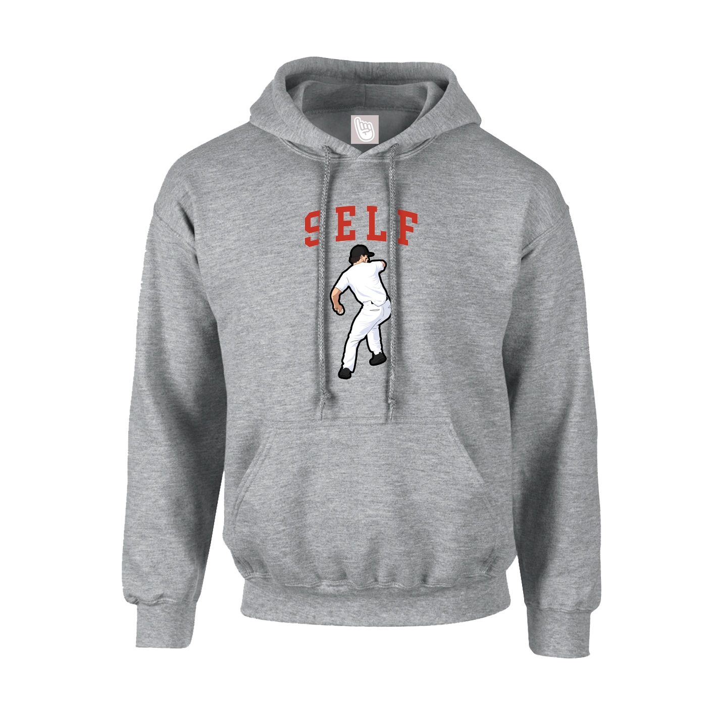 Hoodie — Shirsey in Grey