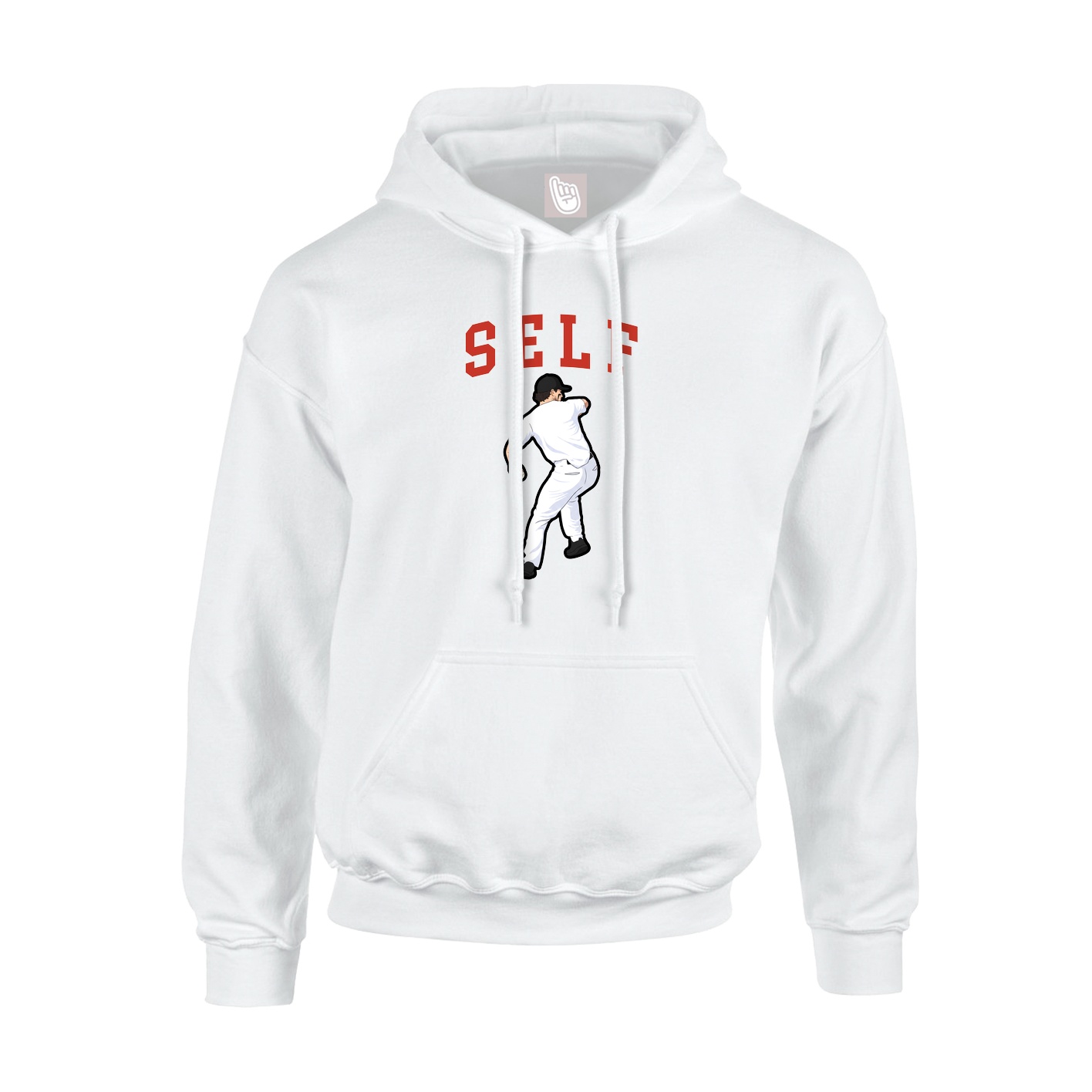 Youth Hoodie — Shirsey in White