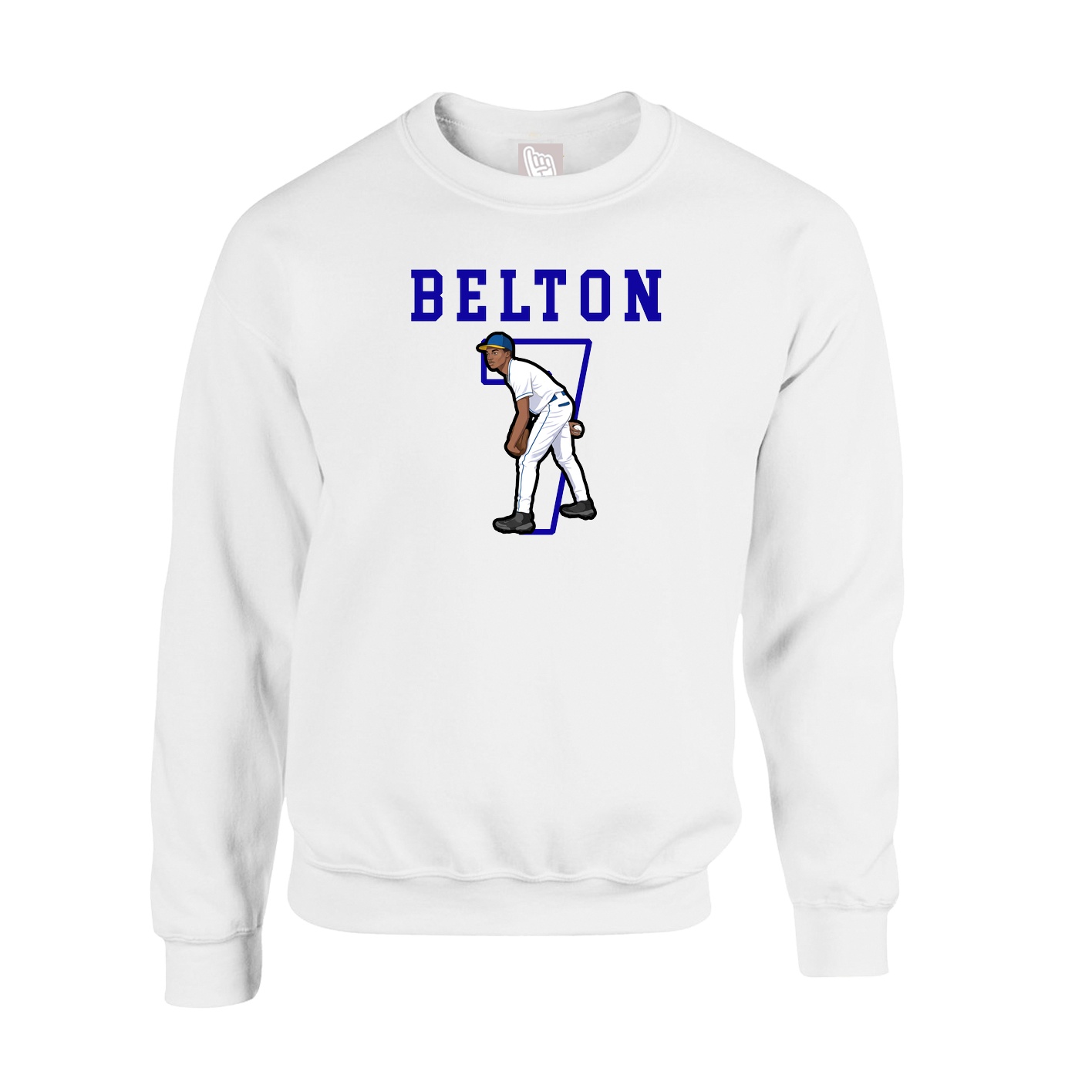 Fleece Crew — Shirsey in White