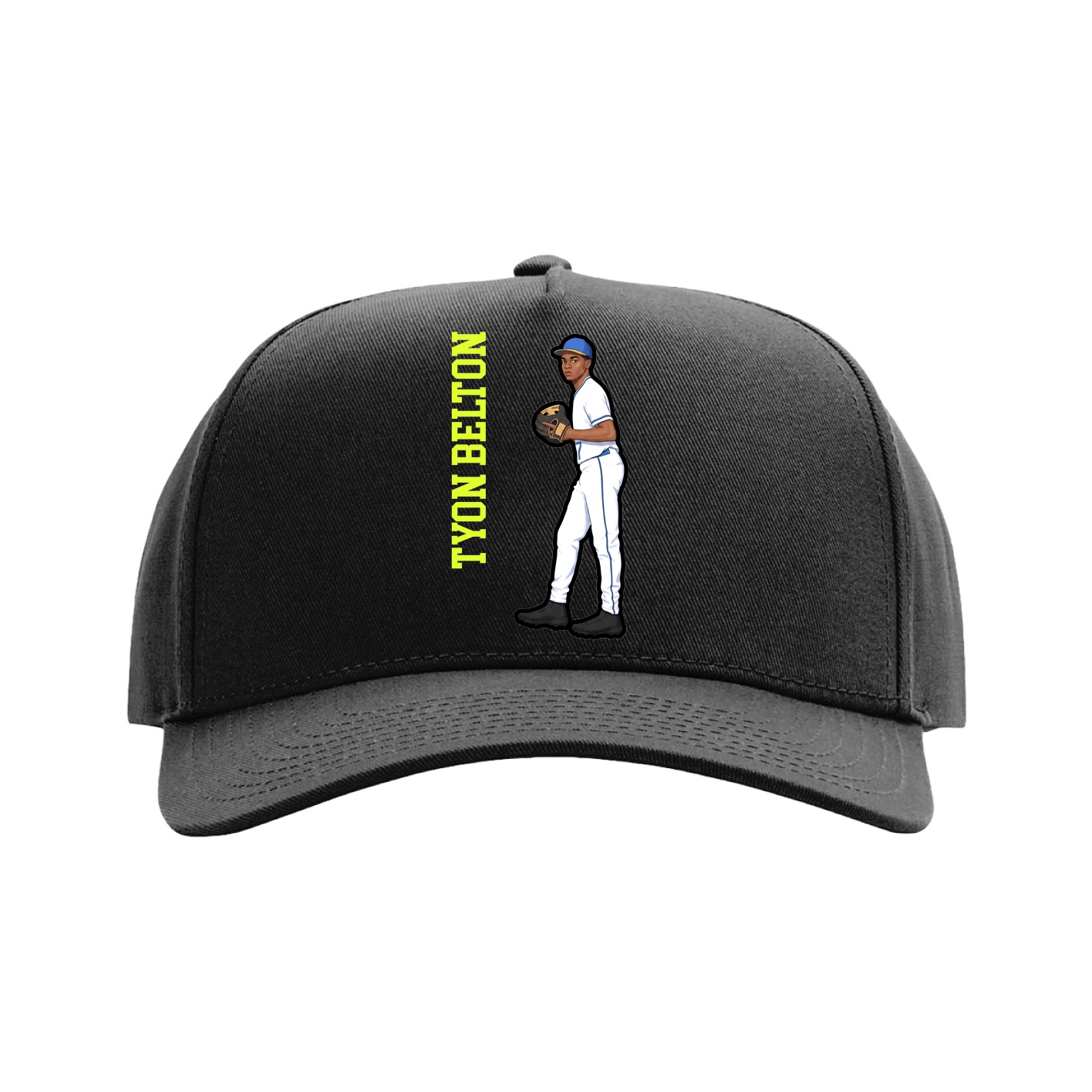 Full Fabric Five-Panel Champ Cap