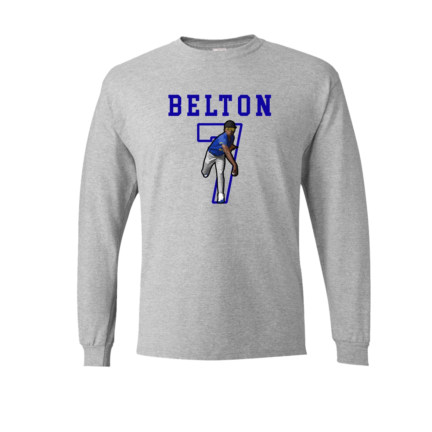 Long Sleeve Tee — Shirsey in Grey