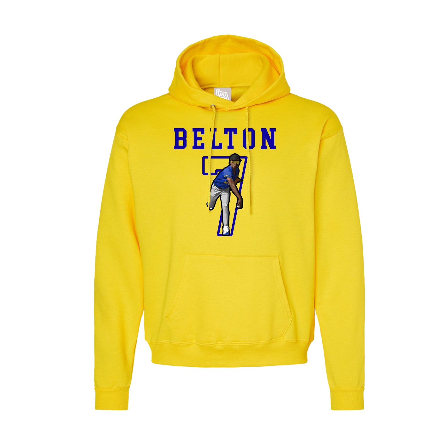 Hoodie — Shirsey in Yellow