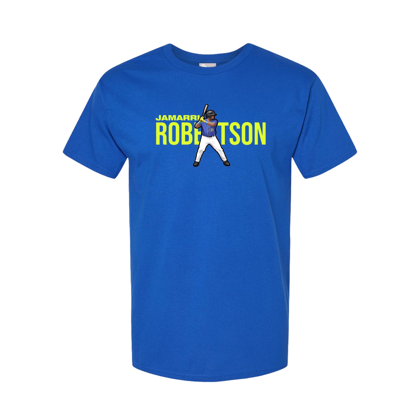 Youth Tee — Player Name in Royal