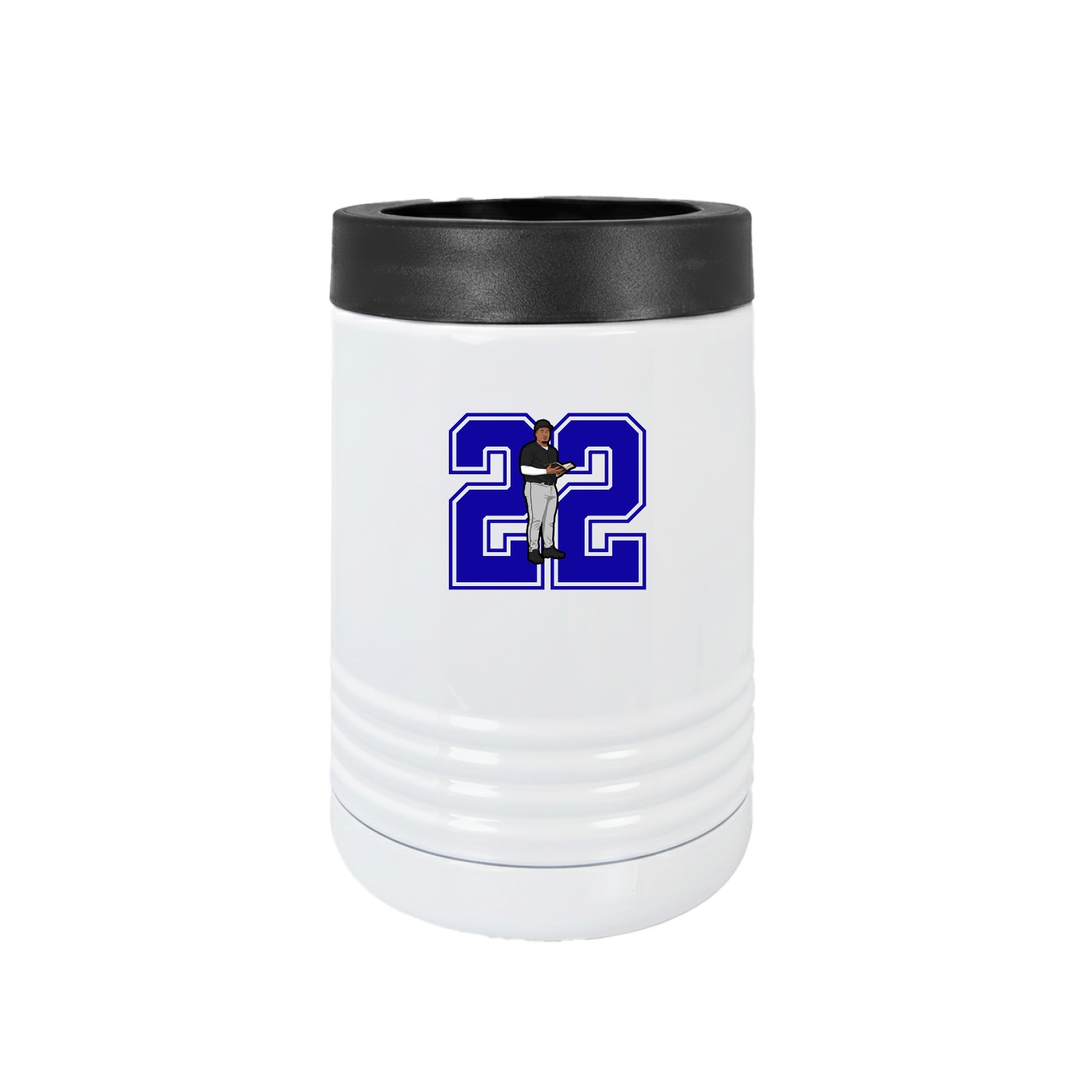Beverage Holder — Number in White