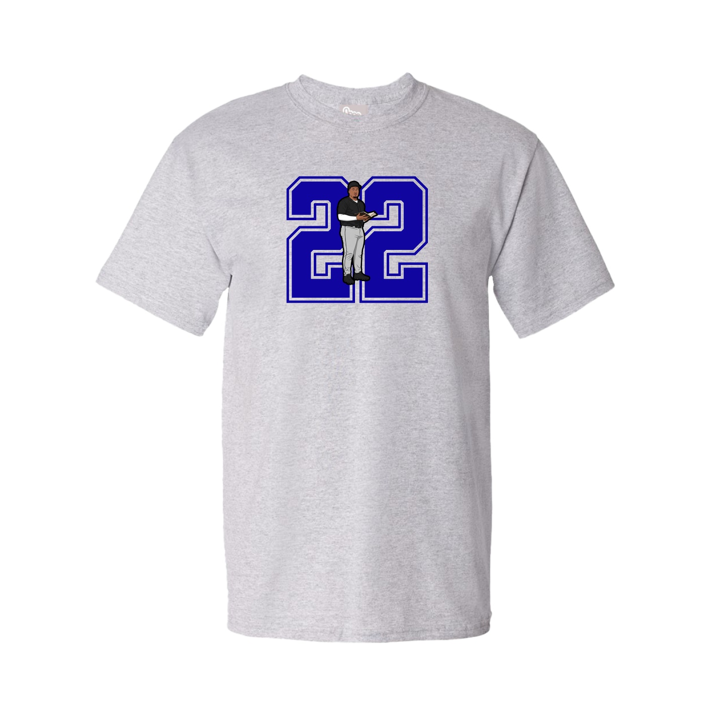 Tee — Number in Grey