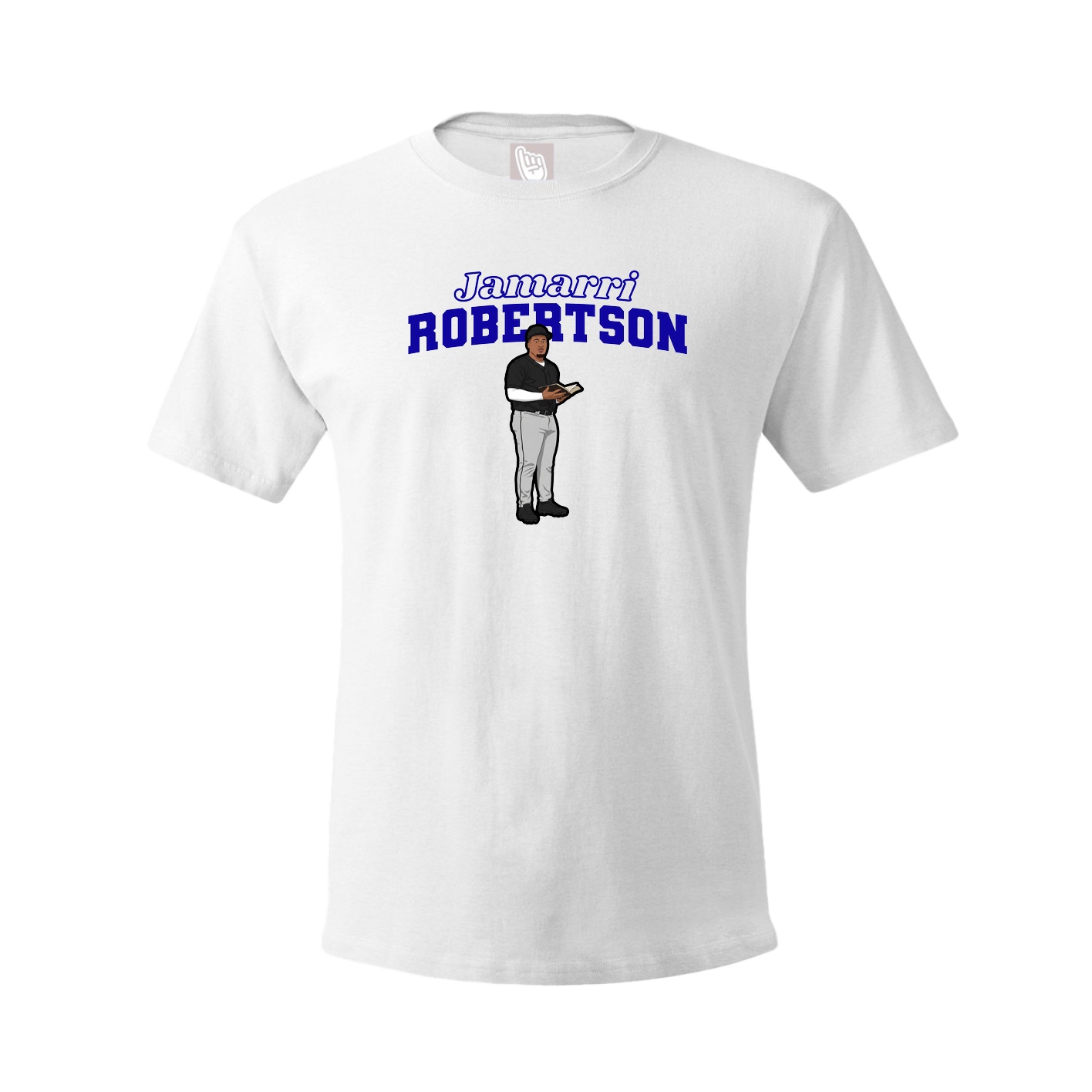 Tee — Name Arch in White