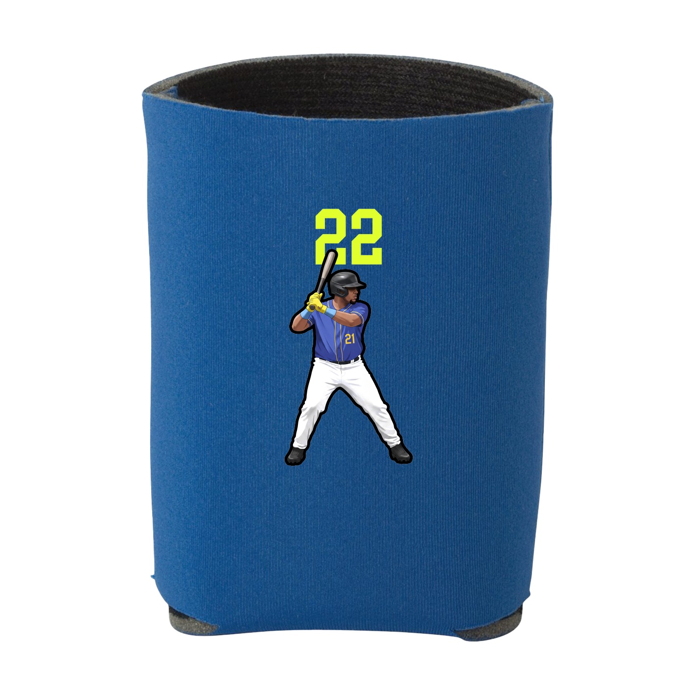 Can Holder — Number Top in Royal