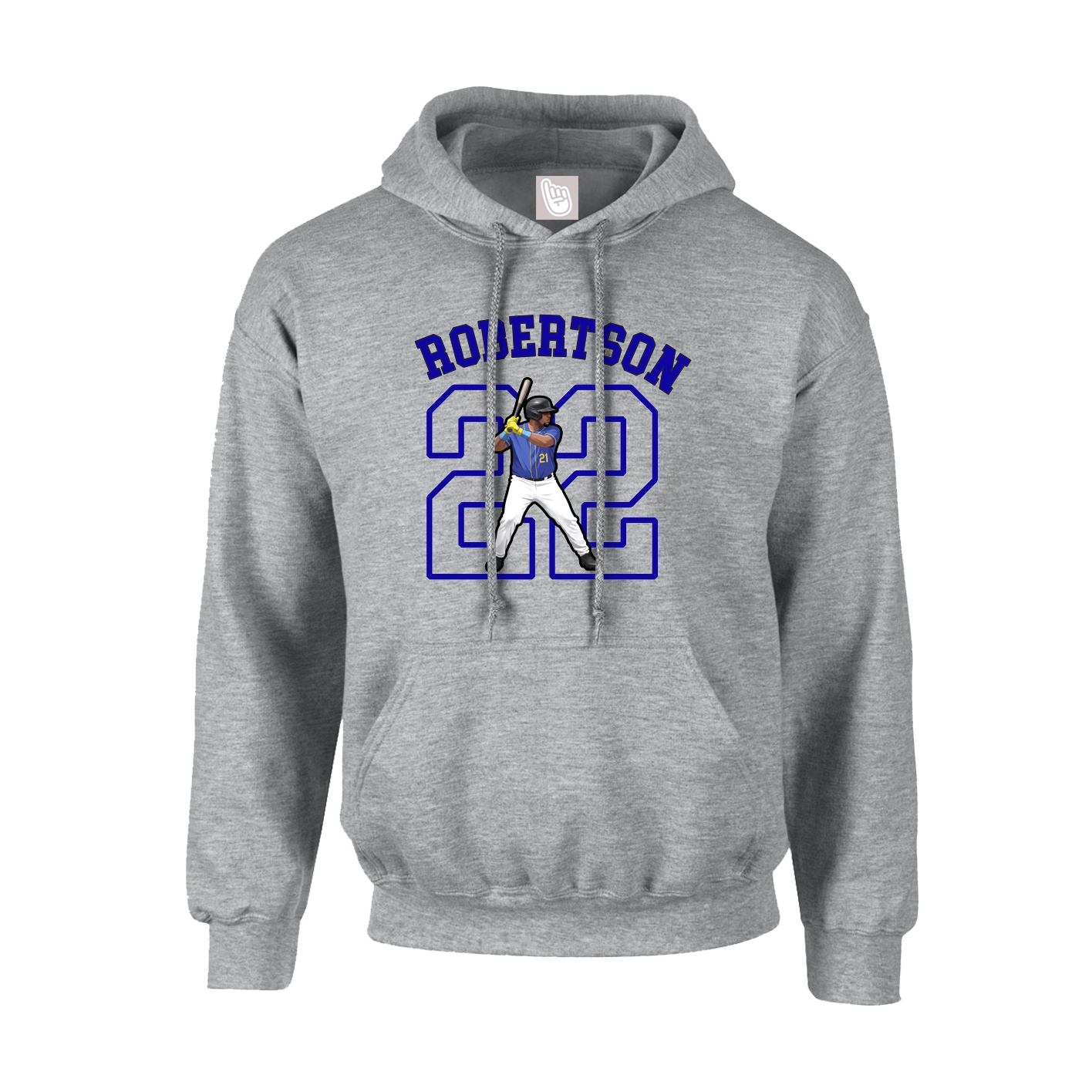 Youth Hoodie — Shirsey Arch in Grey