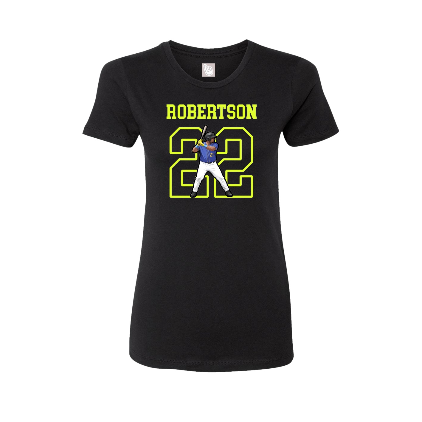 Fitted Women's Tee — Shirsey in Black