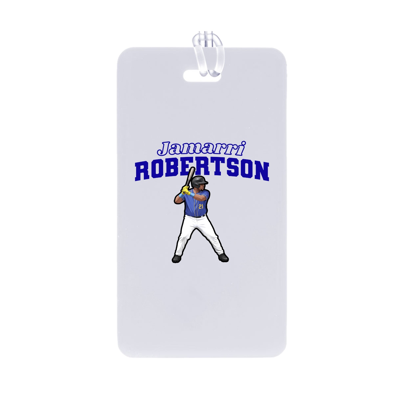 Bag Tag — Name Arch in Classic