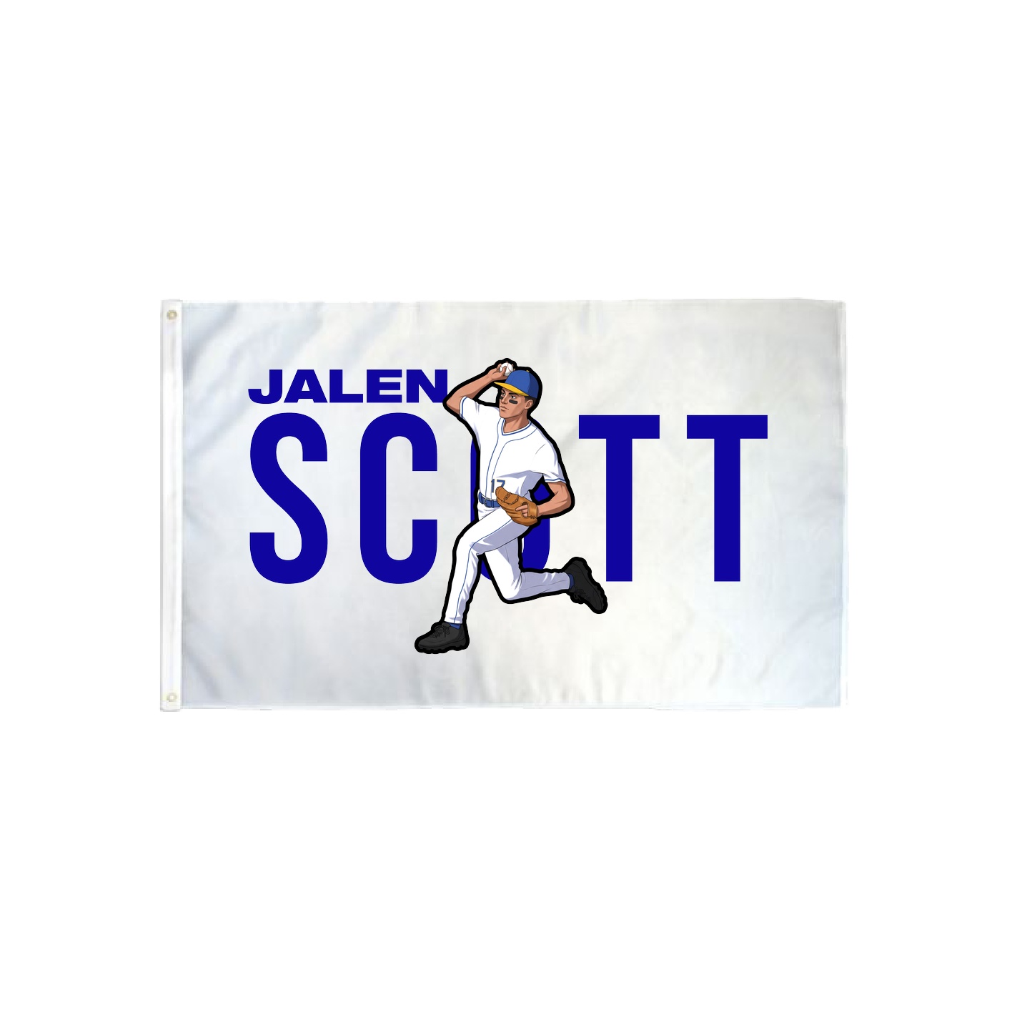 3x5 Flag — Player Name in Classic