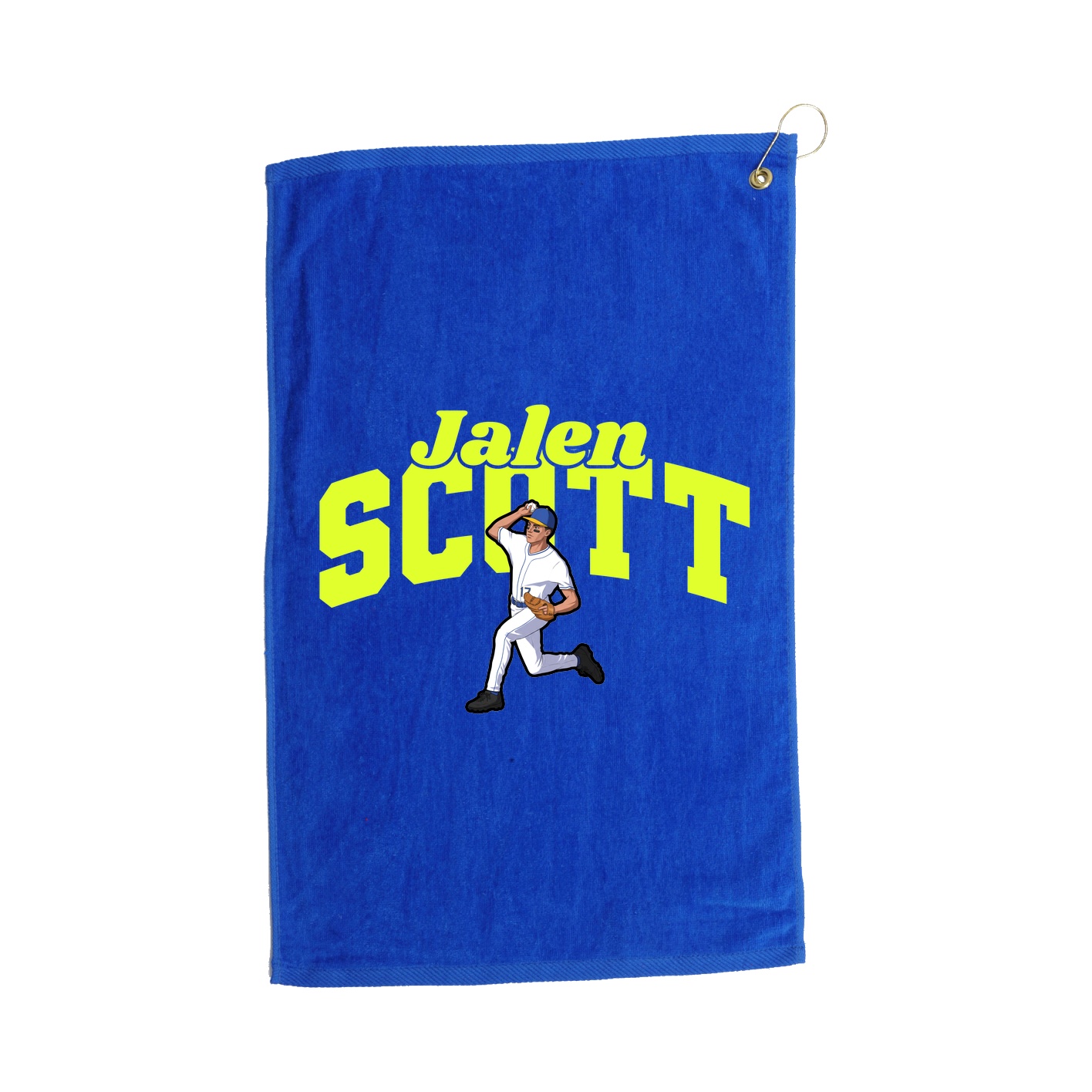 Golf Towel — Signature Arch in Royal
