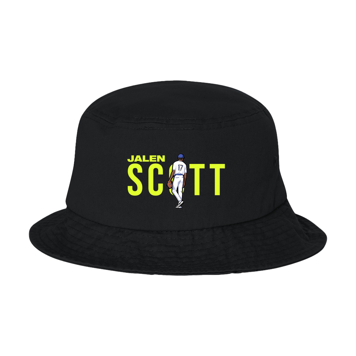 Bucket Cap — Player Name in Black
