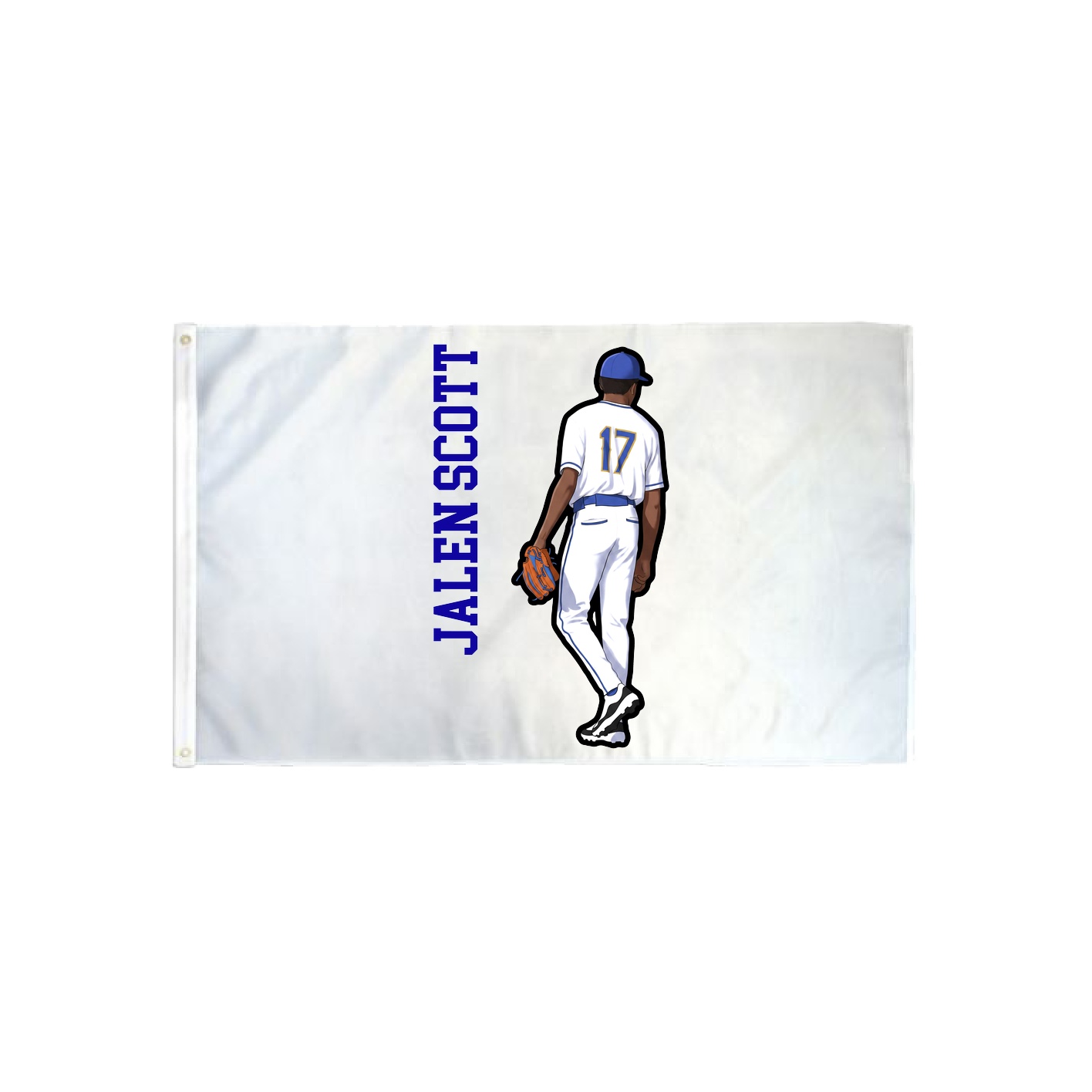3x5 Flag — Name Vertical in Classic