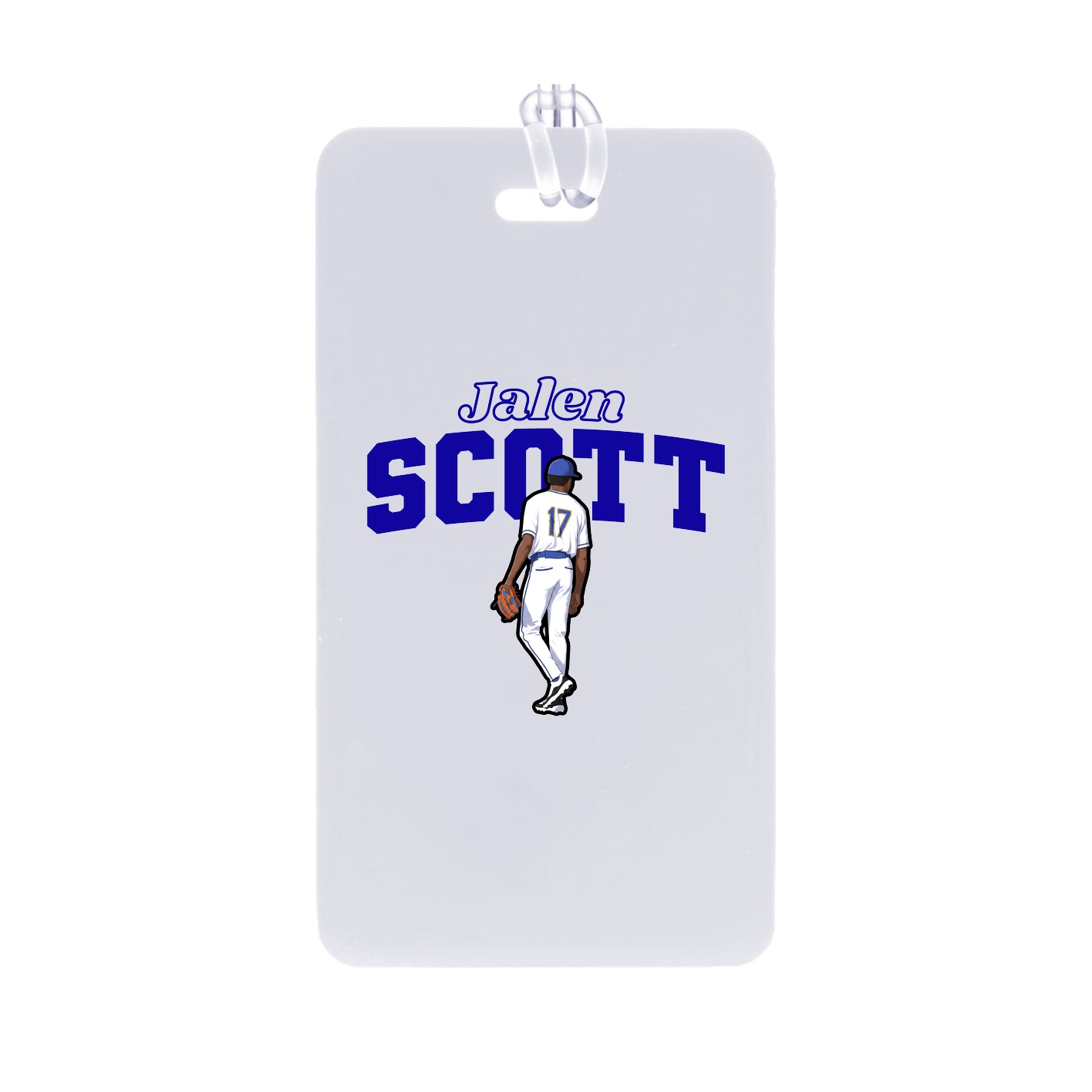 Bag Tag — Name Arch in Classic