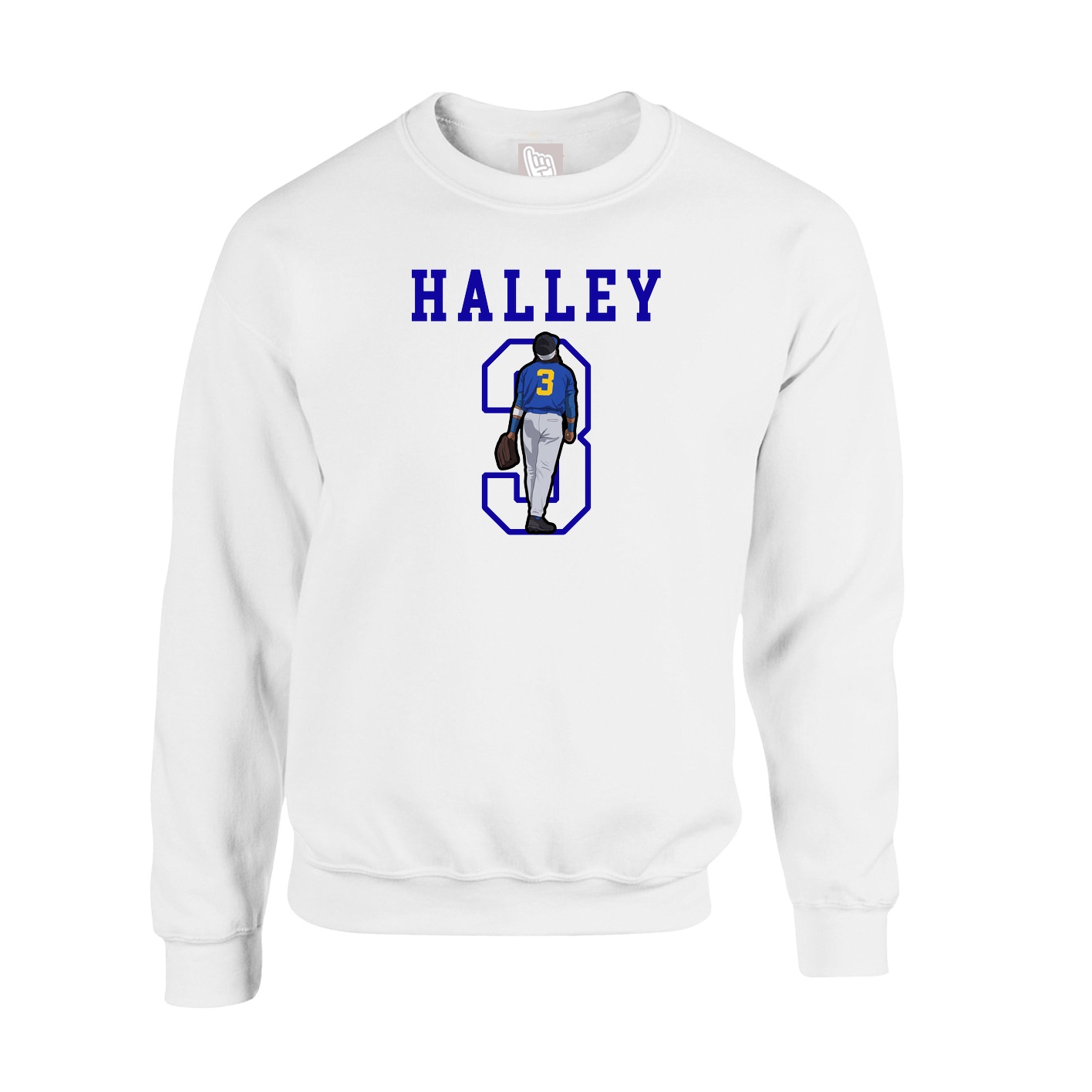 Fleece Crew — Shirsey in White