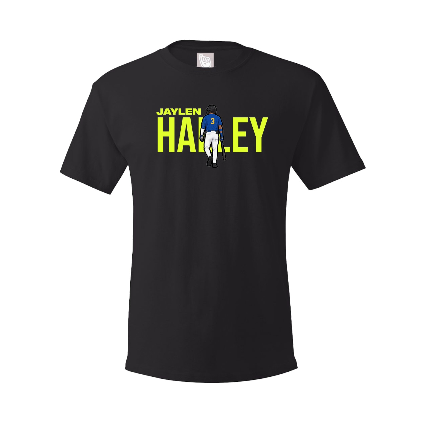 Tee — Player Name in Black