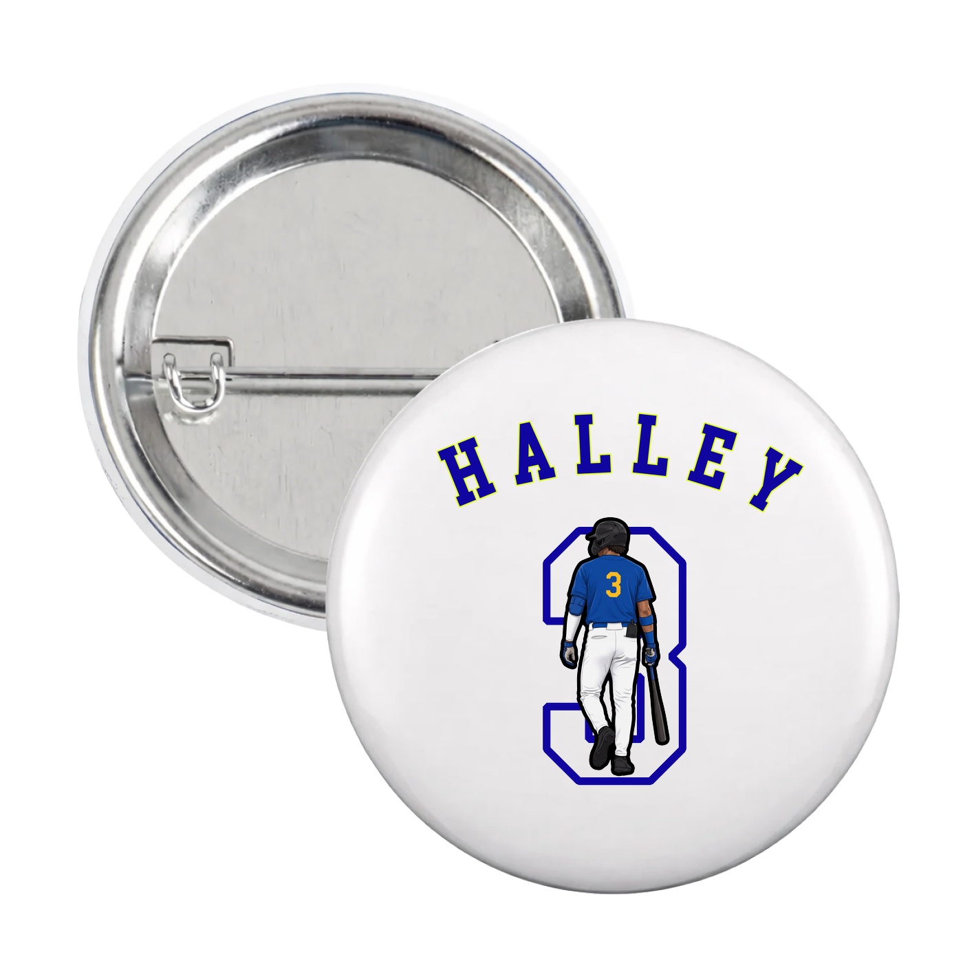 Game Day Button — Shirsey Arch in White