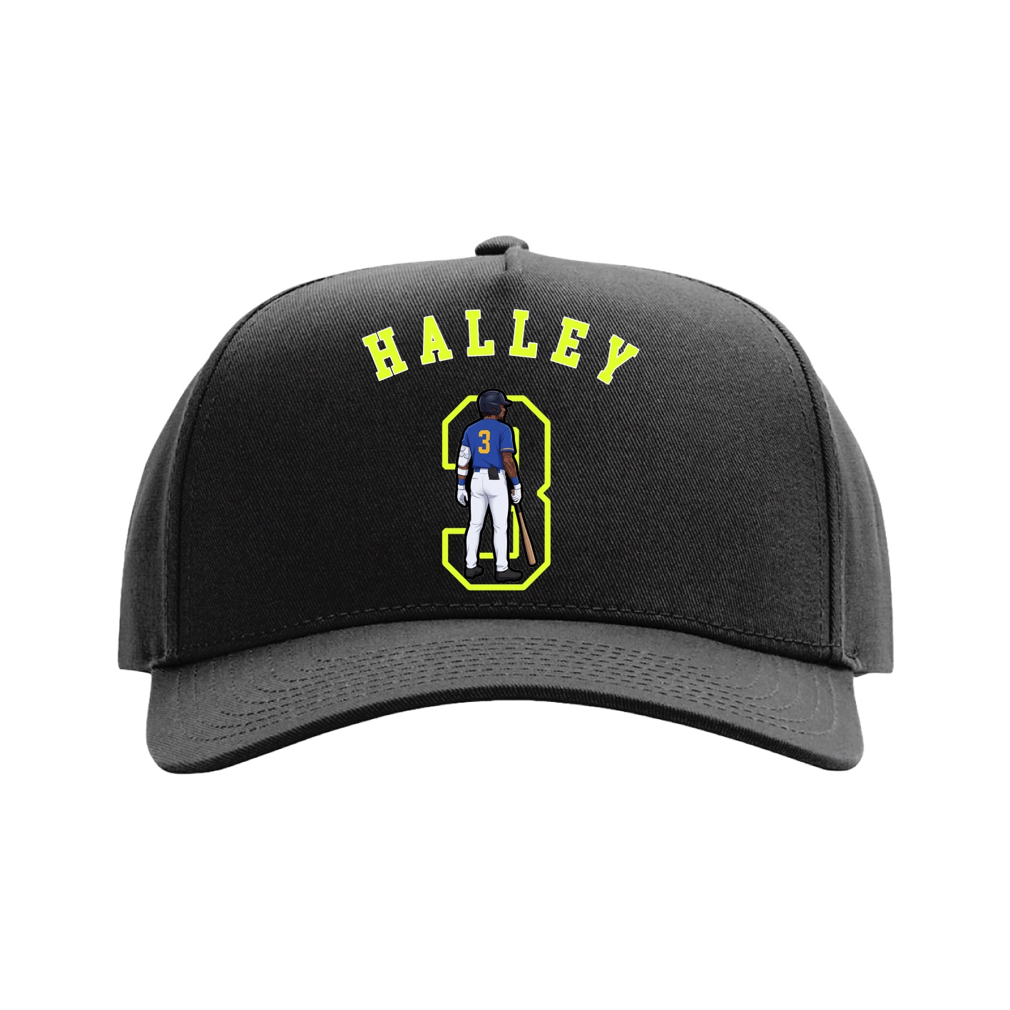Full Fabric Five-Panel Champ Cap