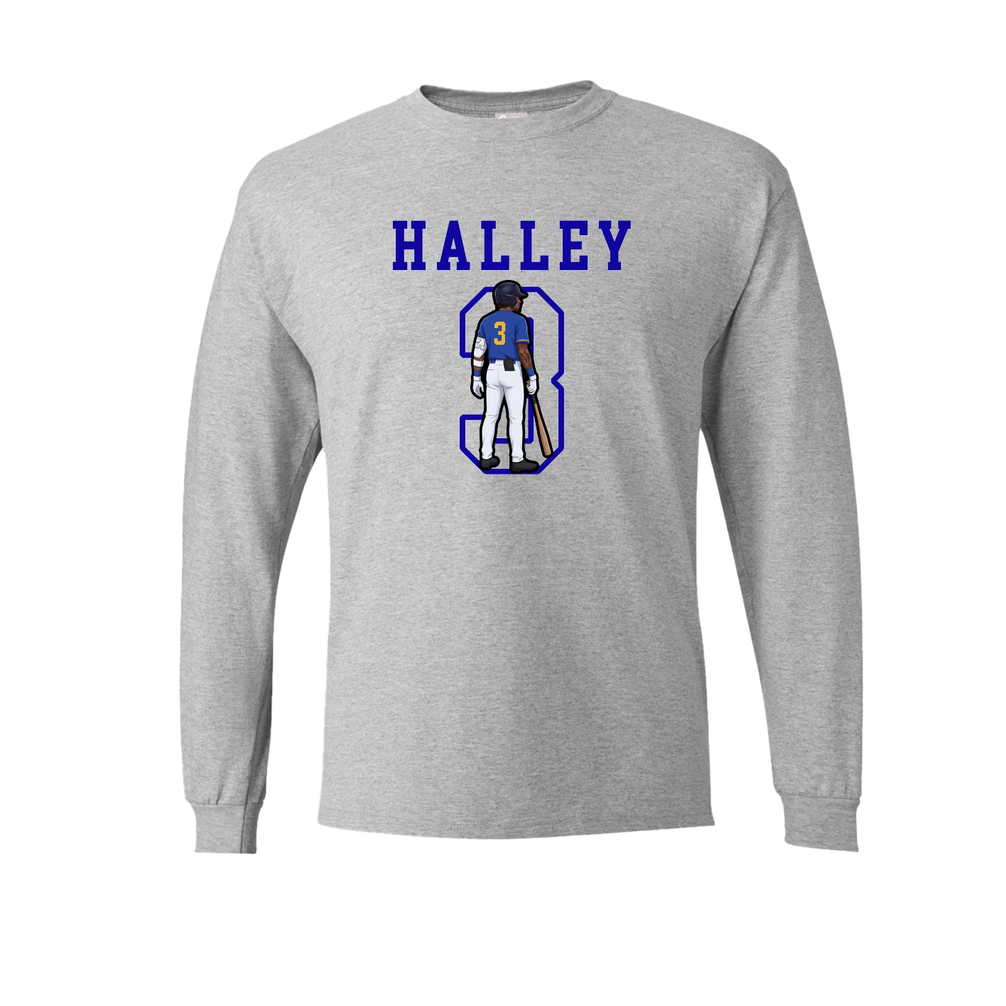 Long Sleeve Tee — Shirsey in Grey