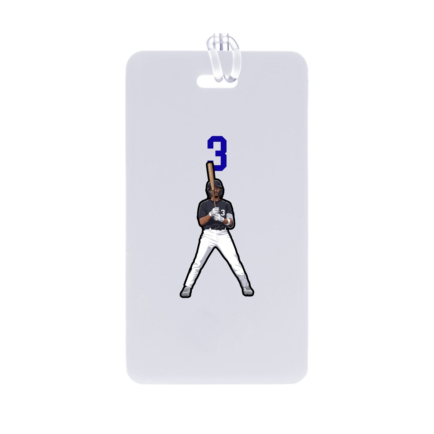 Bag Tag — Number Top in Classic