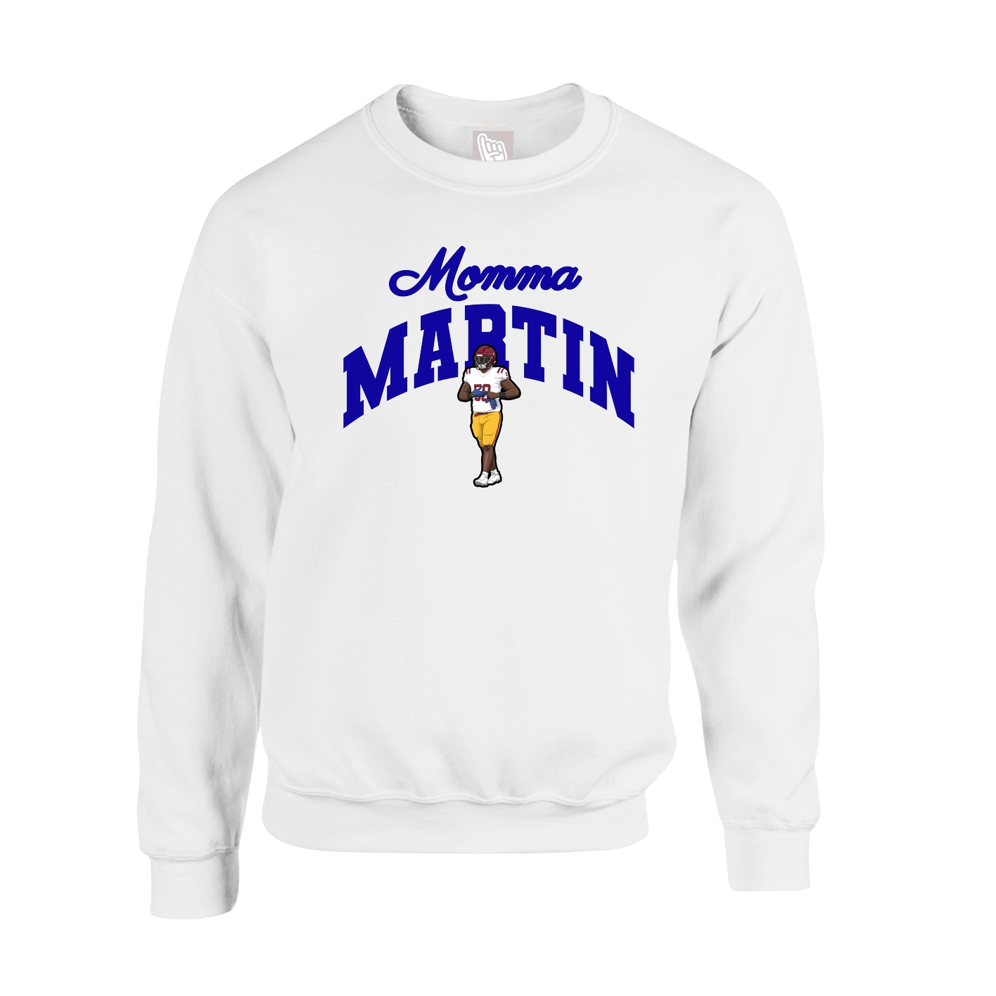 Fleece Crew — Mothers Day Arch in White