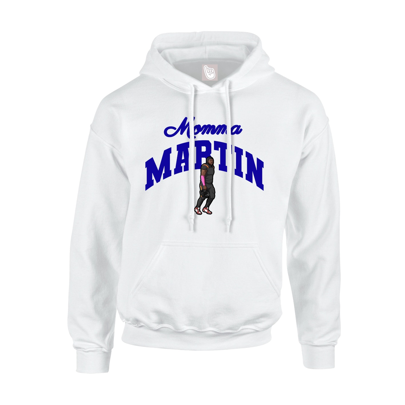 Youth Hoodie — Mothers Day Arch in White