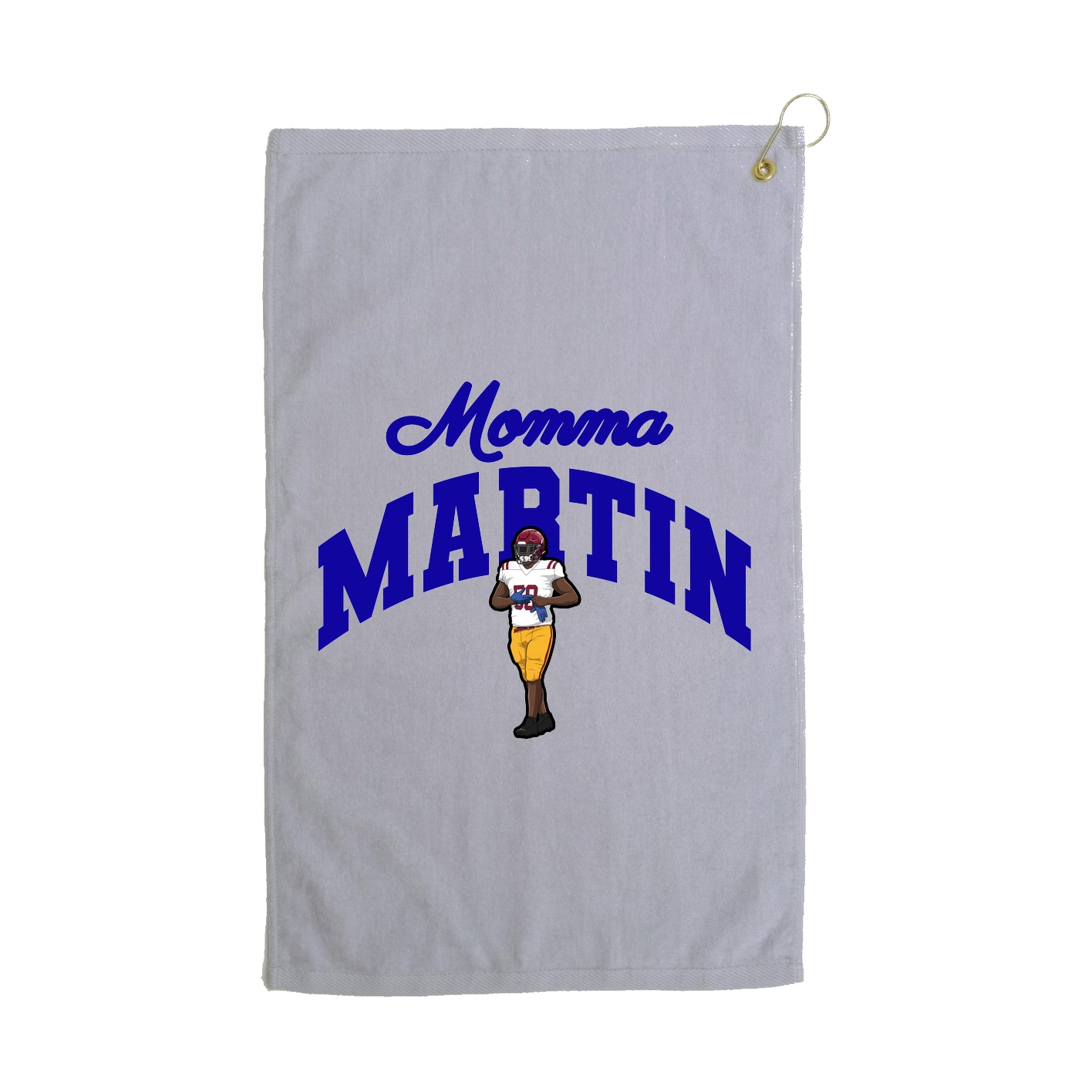 Golf Towel — Mothers Day Arch in Grey