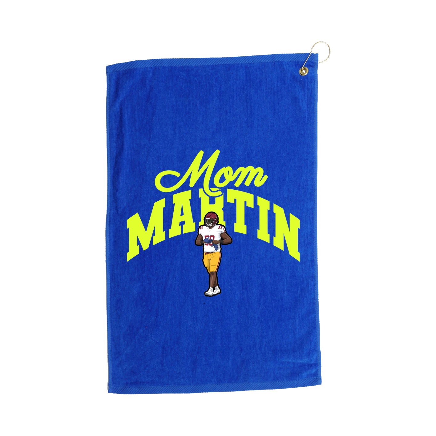 Golf Towel — Mothers Day Arch in Royal
