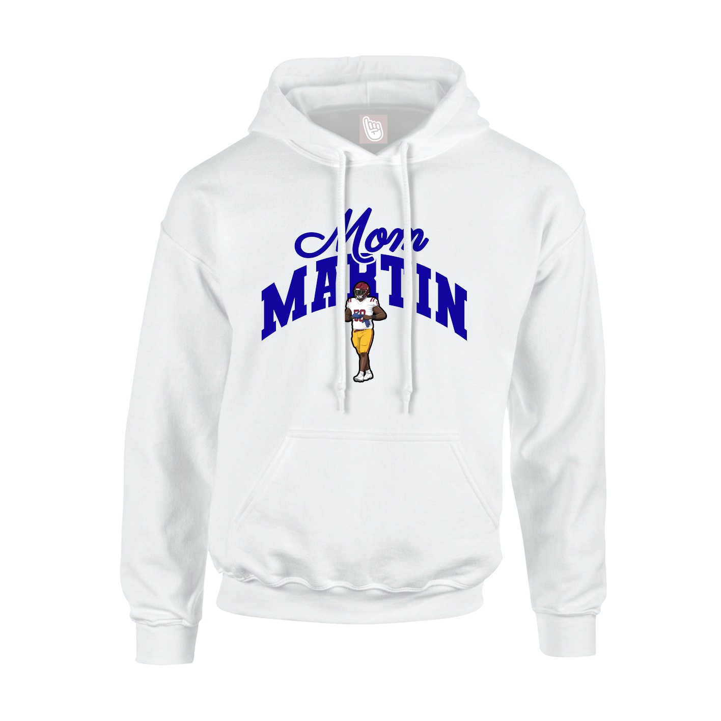 Youth Hoodie — Mothers Day Arch in White