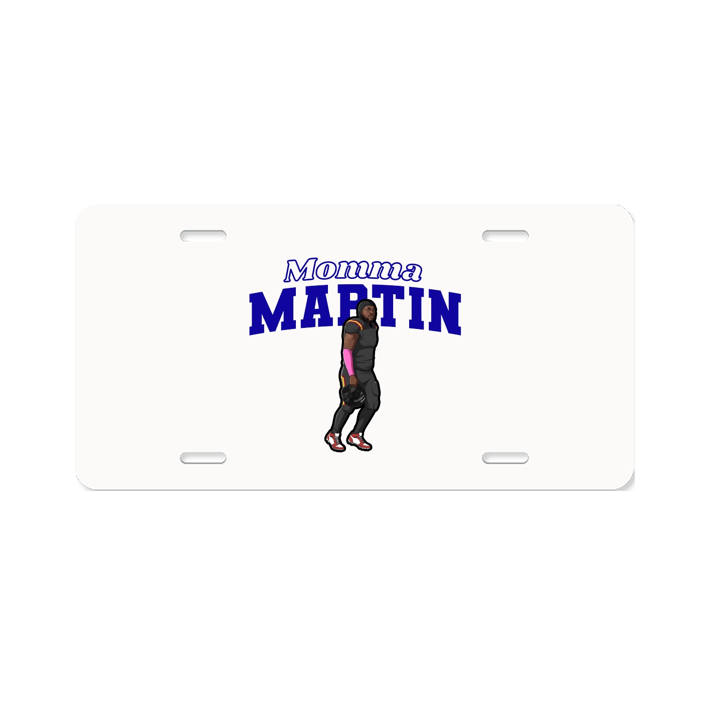 License Plate — Mothers Day Block in Classic