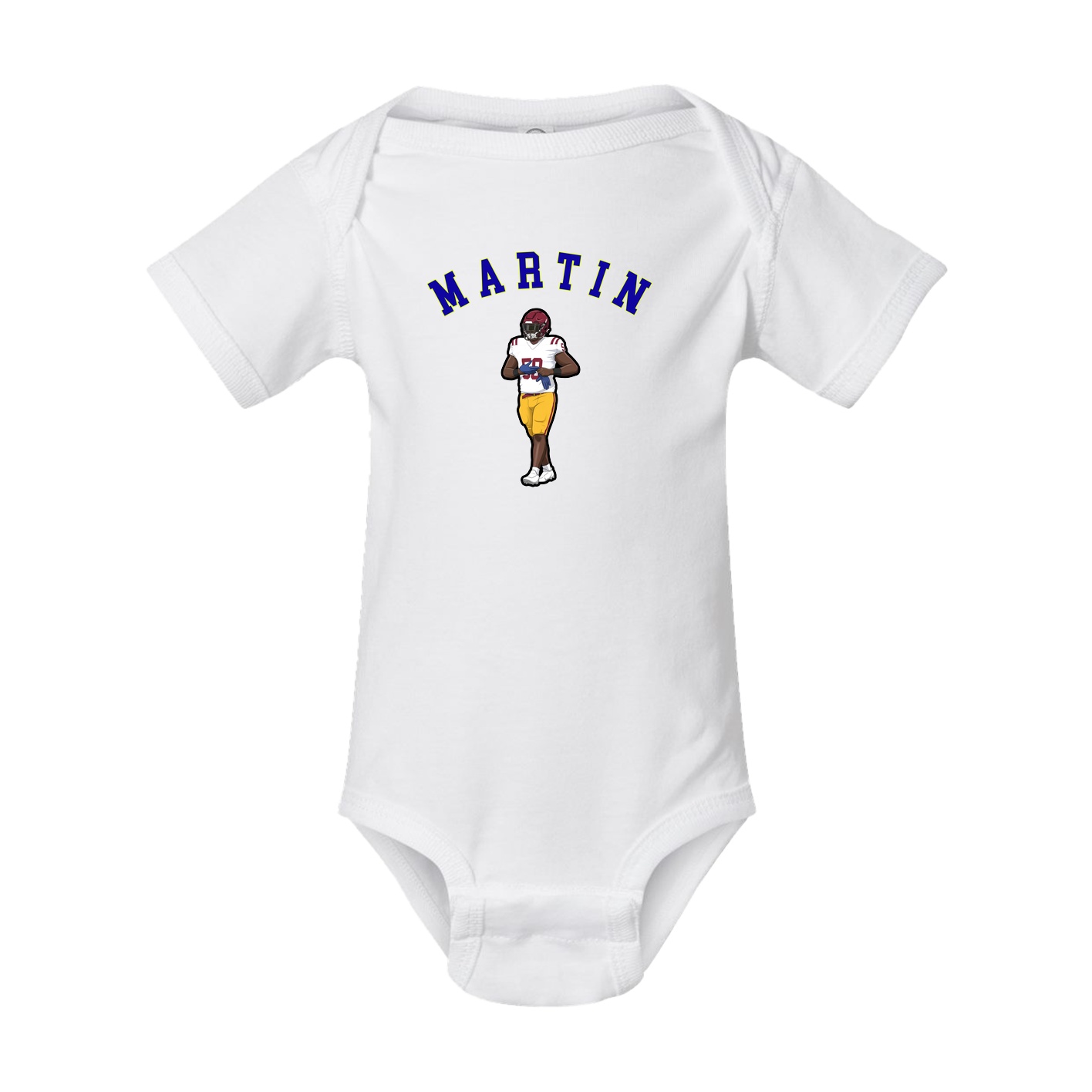 Baby Onesie — Shirsey Arch in White