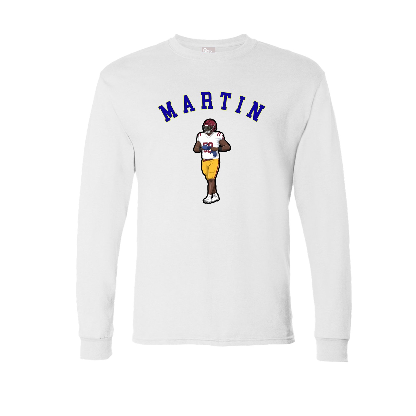 Long Sleeve Tee — Shirsey Arch in White