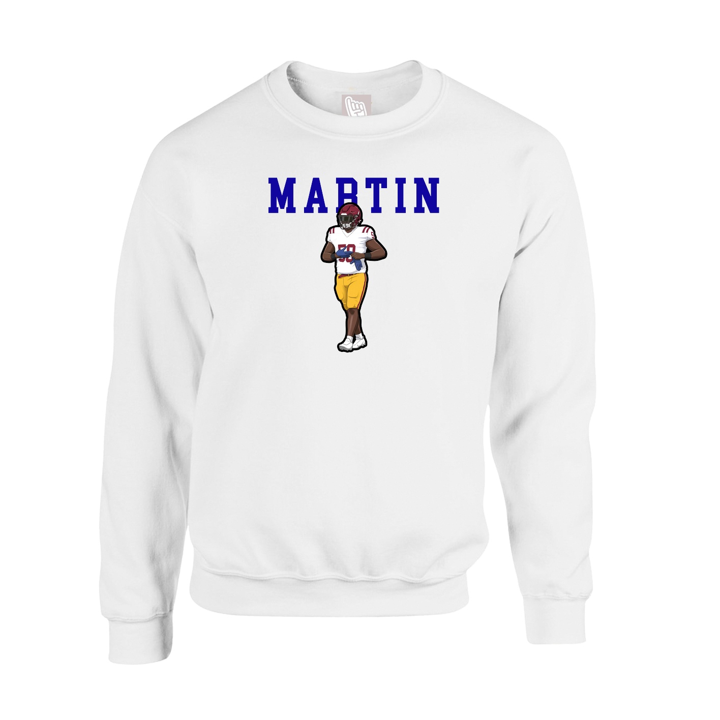 Fleece Crew — Shirsey in White