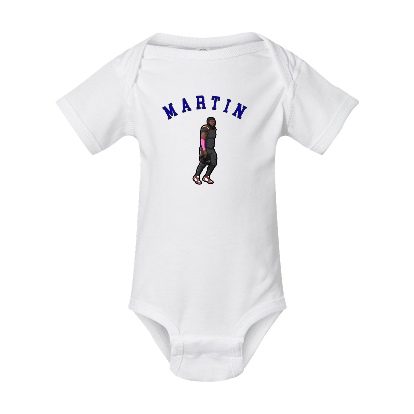 Baby Onesie — Shirsey Arch in White