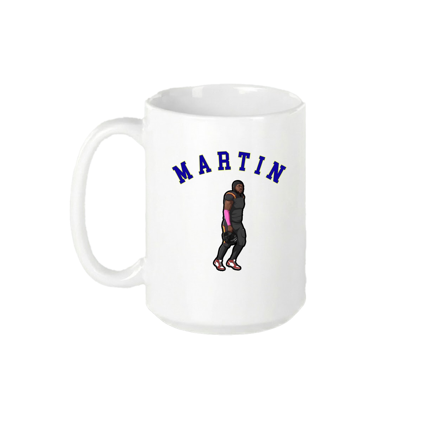 15oz Coffee Mug — Shirsey Arch in White