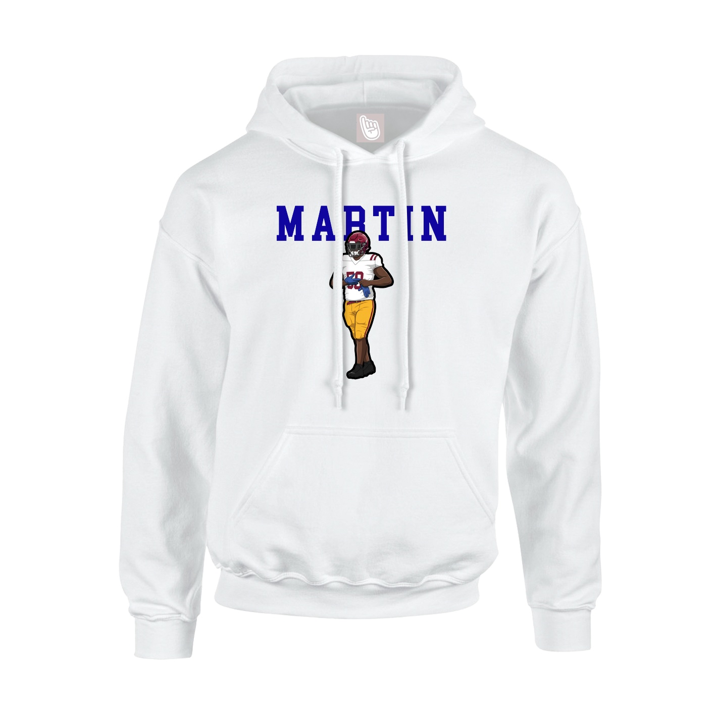 Youth Hoodie — Shirsey in White