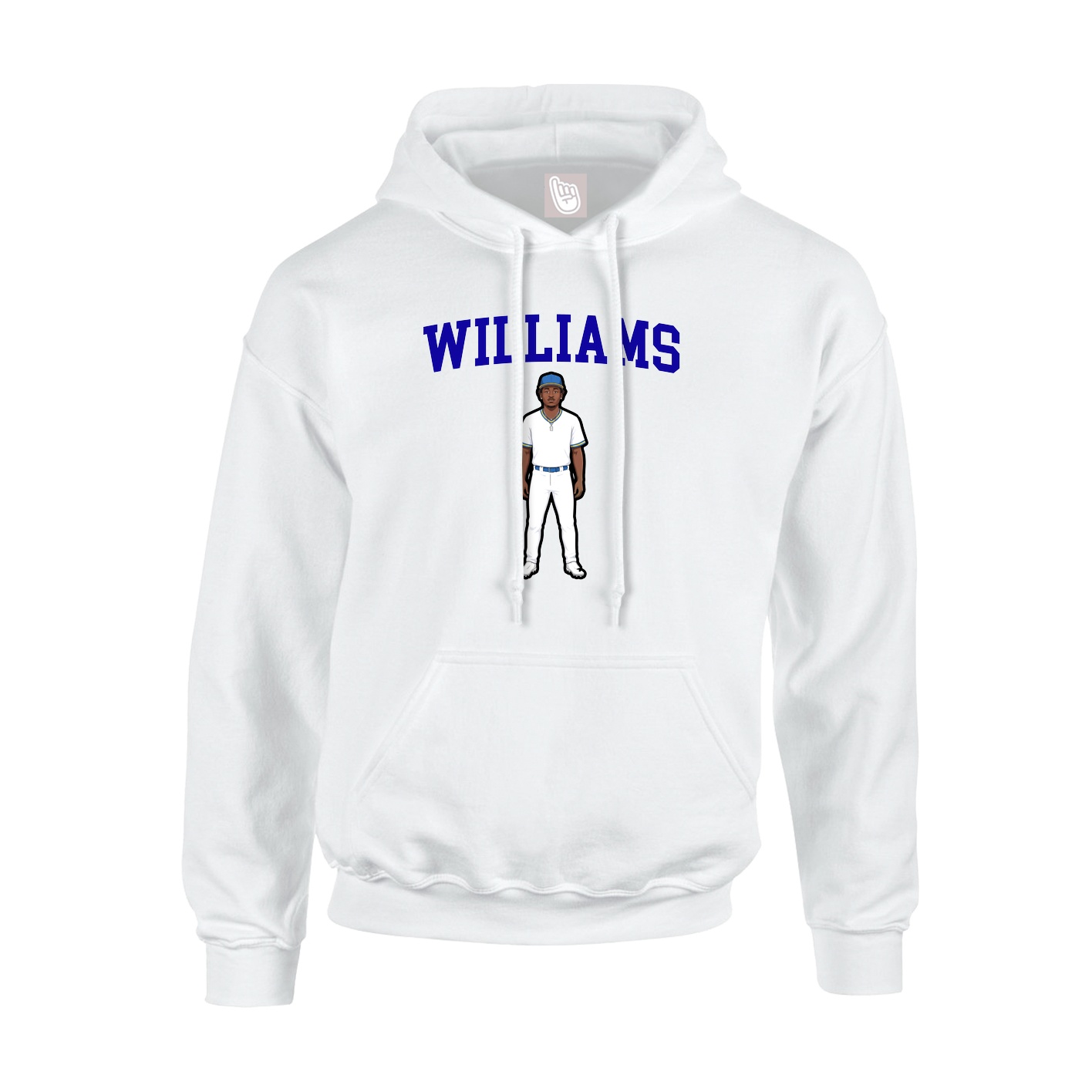 Hoodie — Shirsey in White