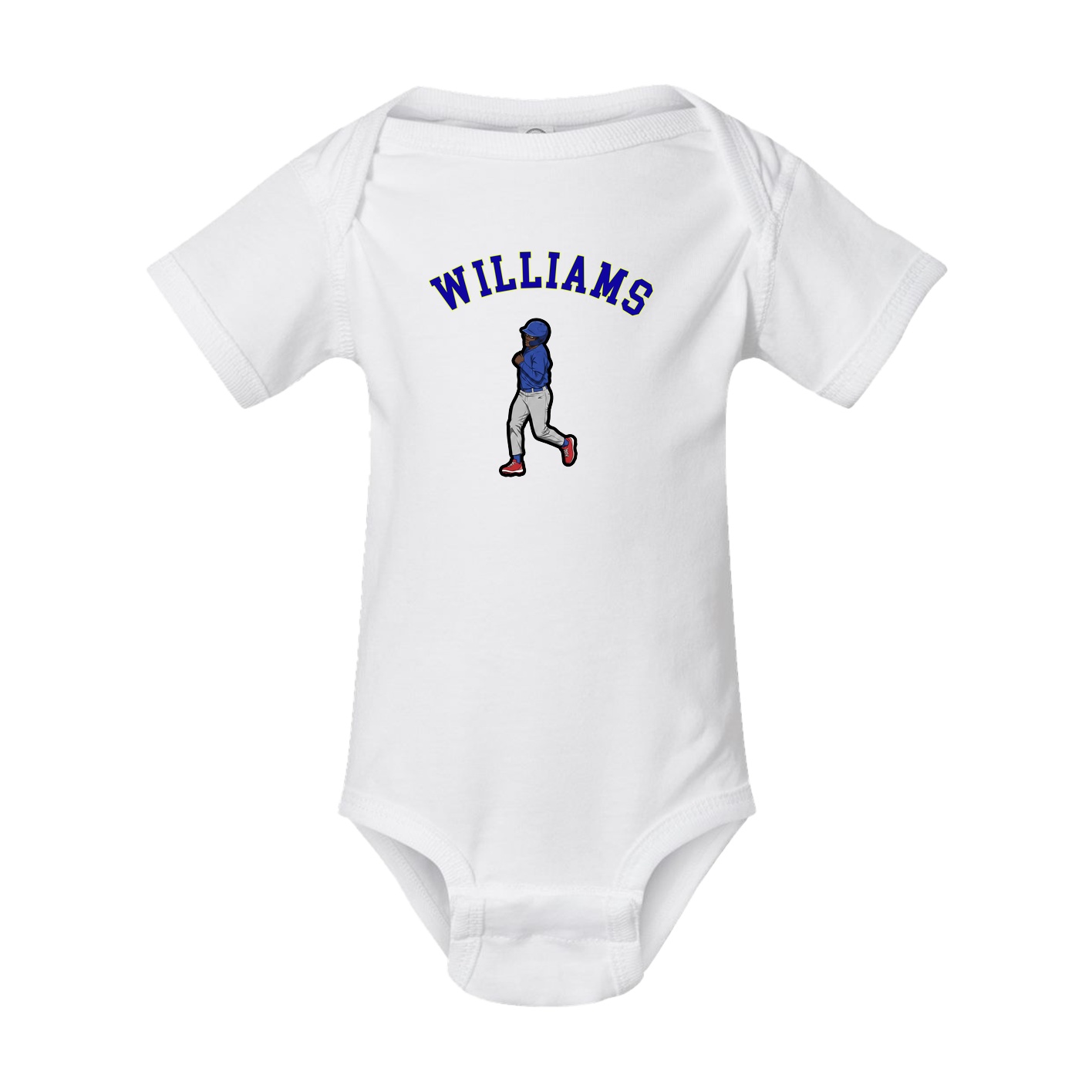 Baby Onesie — Shirsey Arch in White