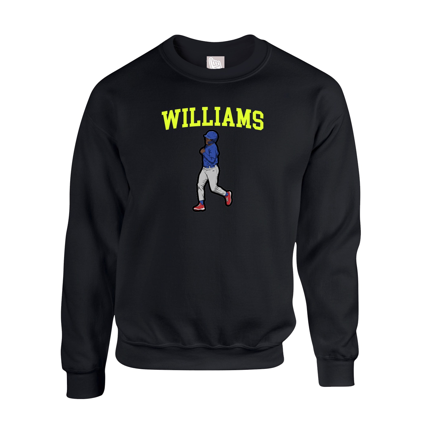 Fleece Crew — Shirsey in Black