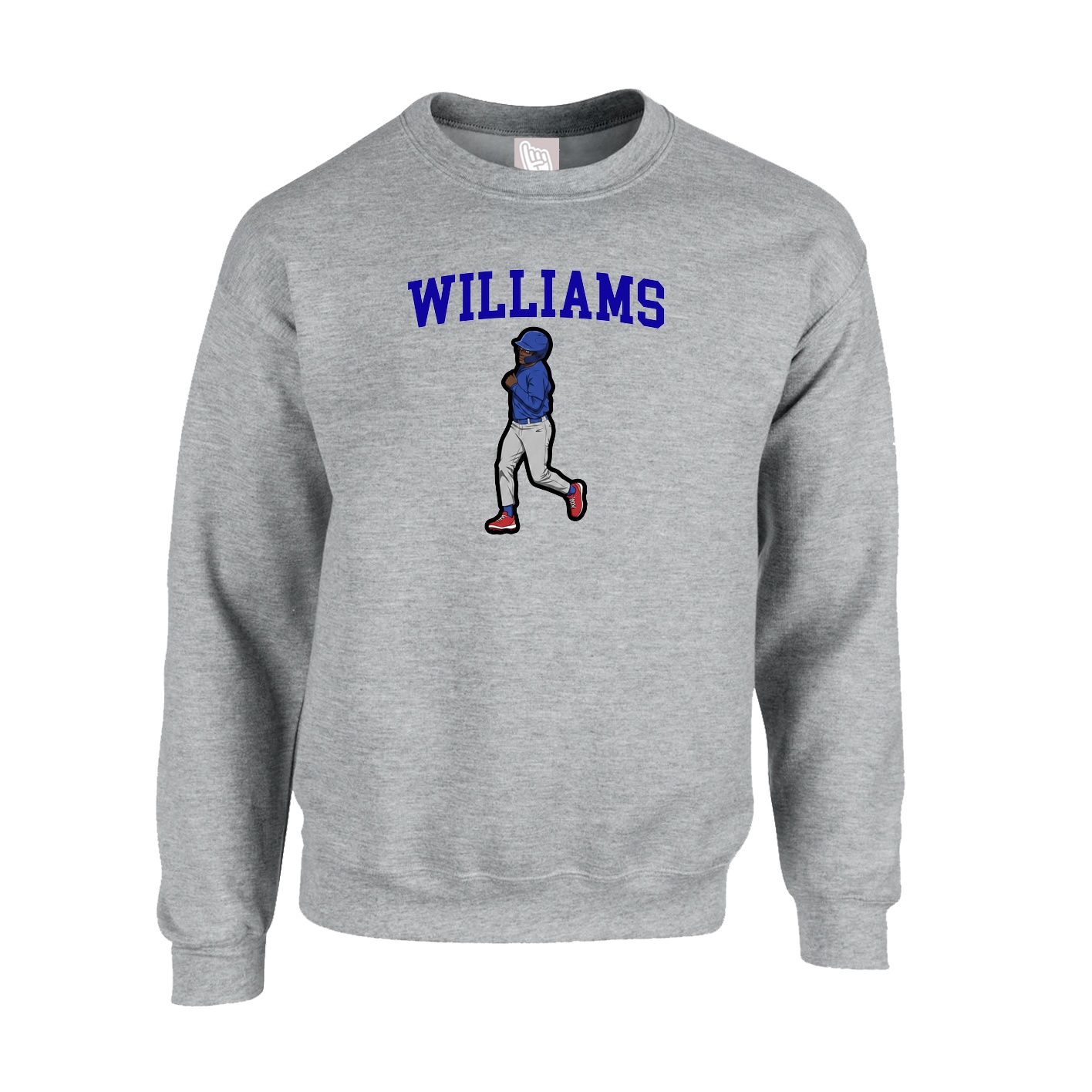 Fleece Crew — Shirsey in Grey