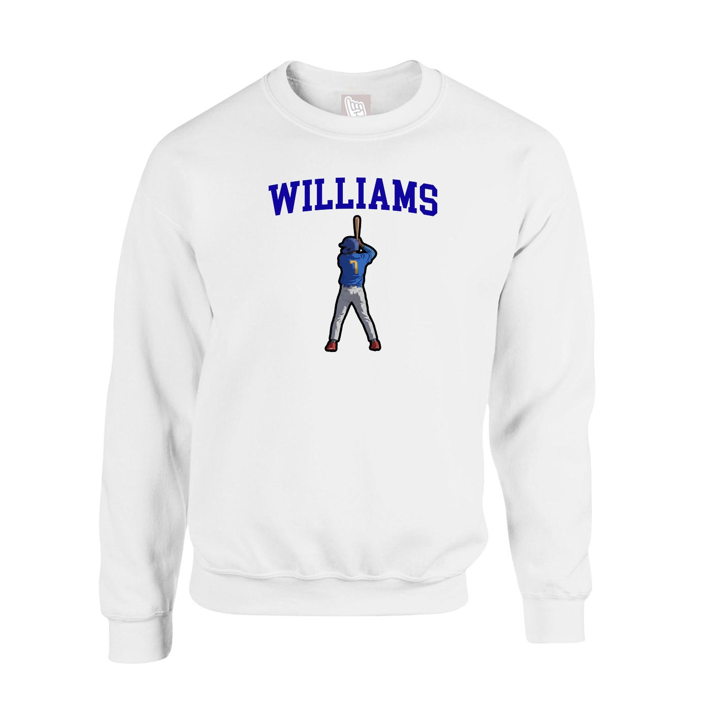 Fleece Crew — Shirsey in White