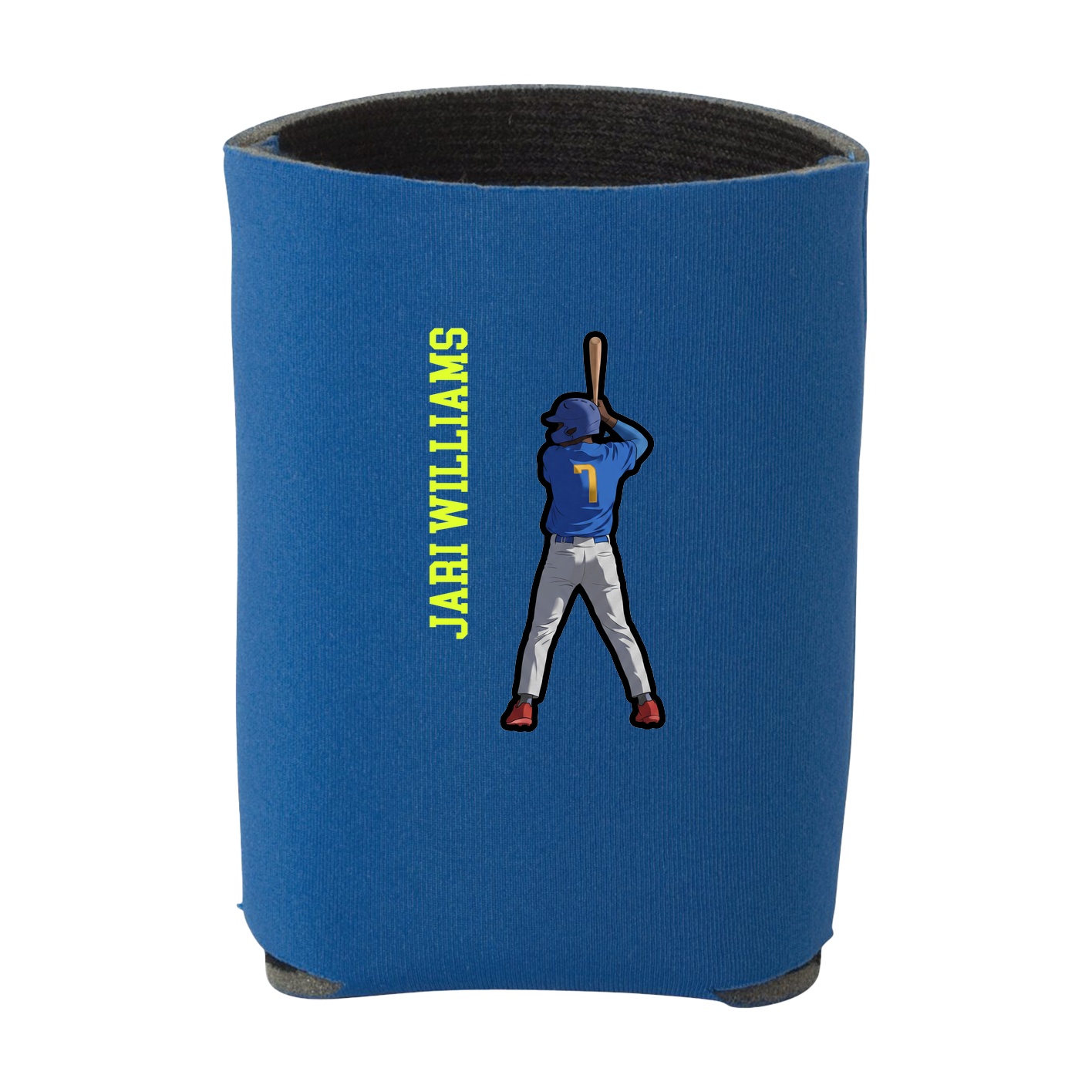 Can Holder — Name Vertical in Royal
