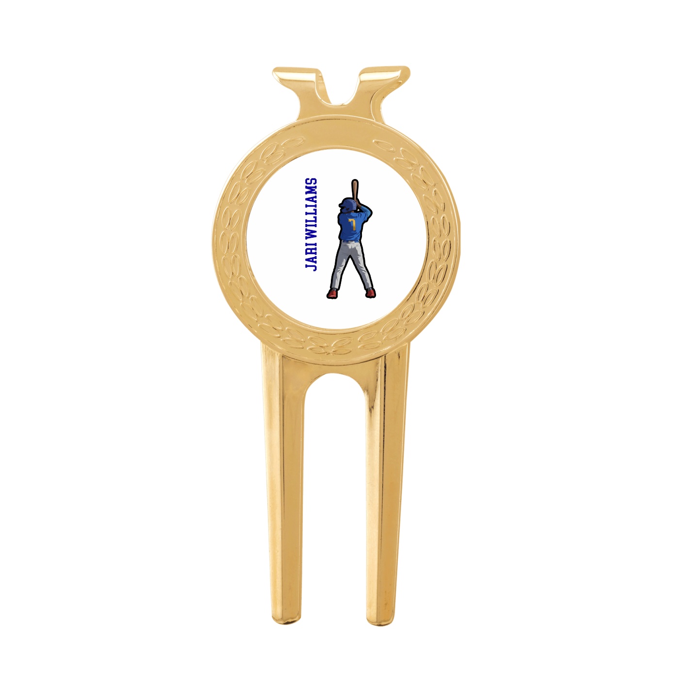 Divot Tool with Ball Marker — Name Vertical in Classic