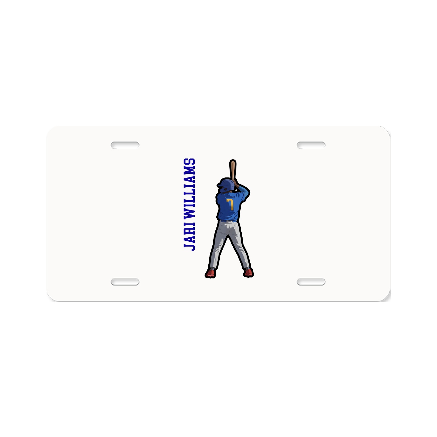 Aluminum License Plate